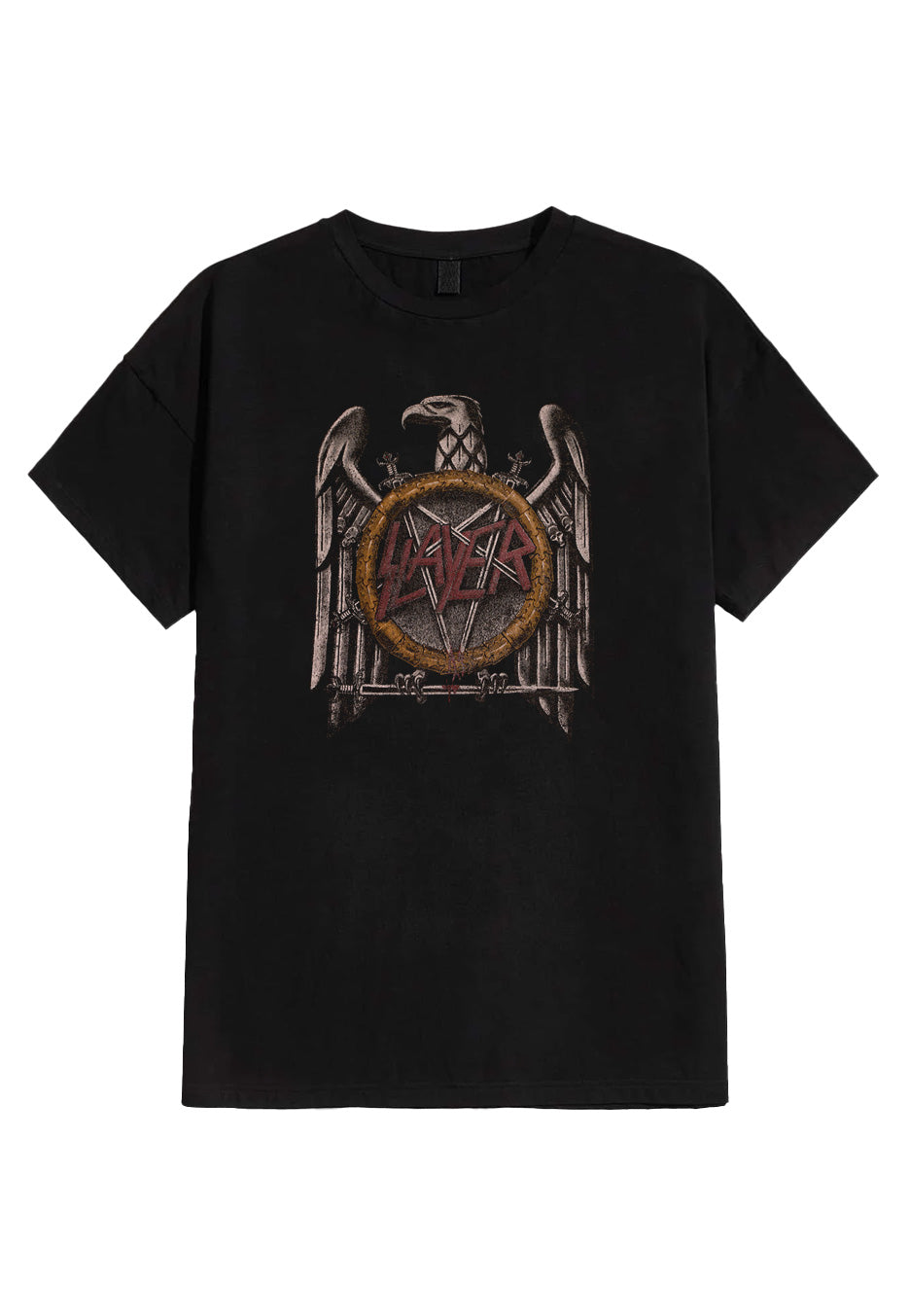 Slayer - Vintage Eagle - T-Shirt Discount Free Shipping