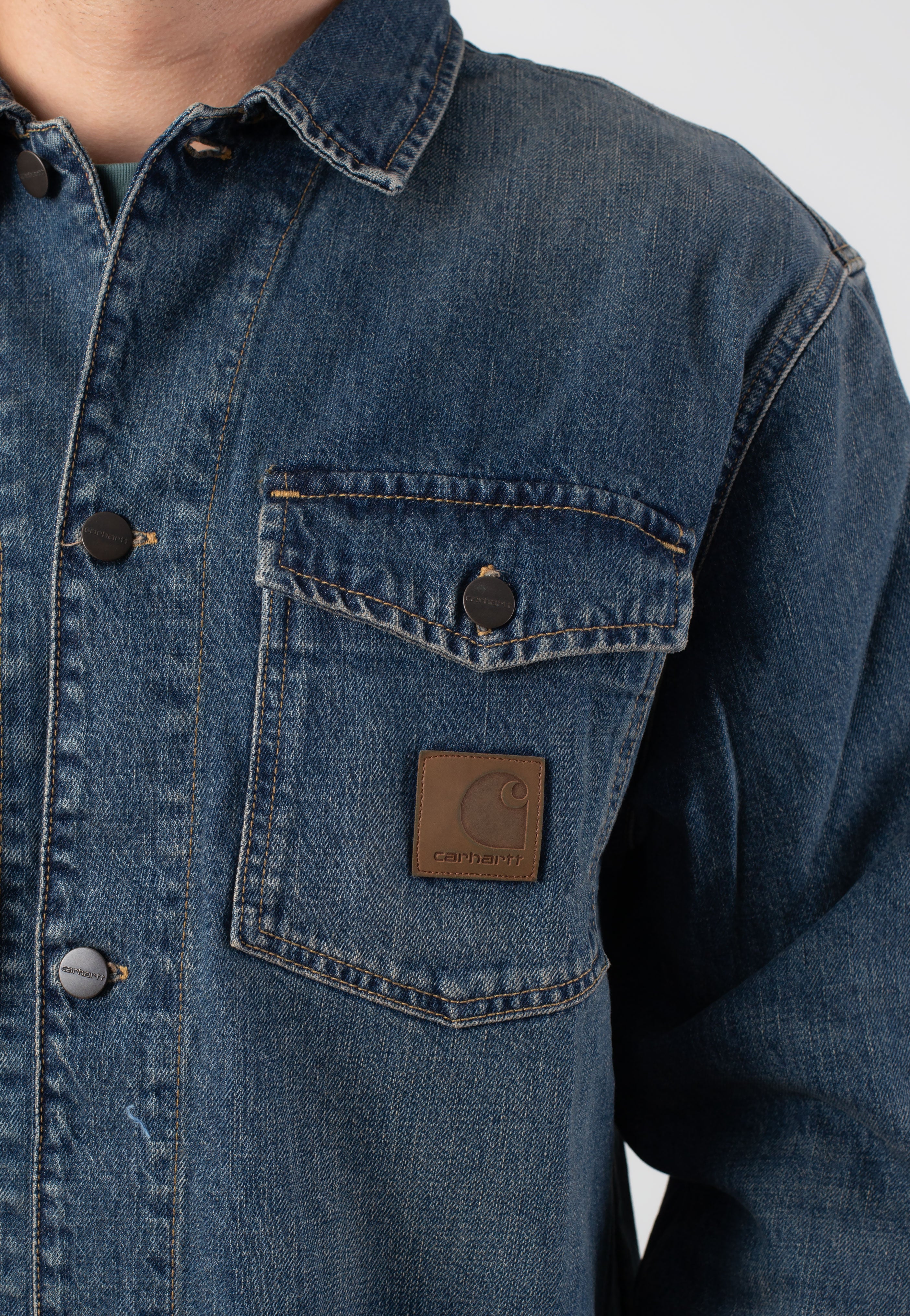 Carhartt WIP - Lincoln Worn Used Wash Blue - Jacket Sast Cheap Pice