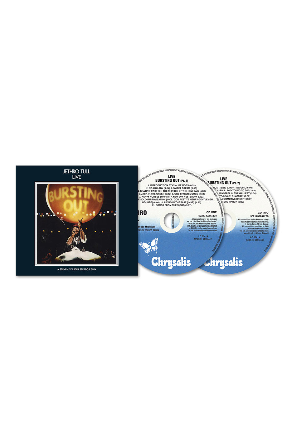 Jethro Tull - Bursting Out (Live) - 2 CD Outlet Discount Sale