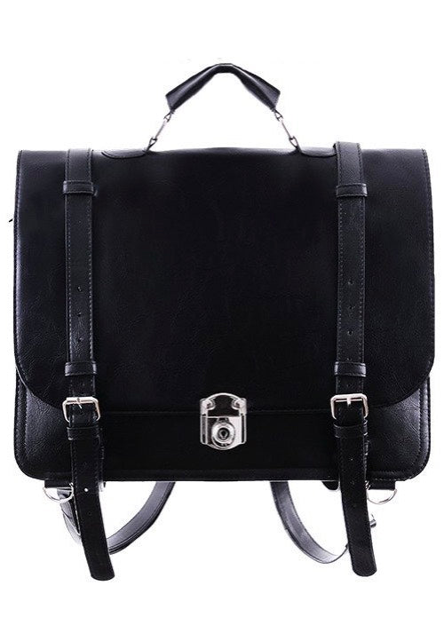 Restyle - Classic Messenger Black - Bag Outlet Online Shop