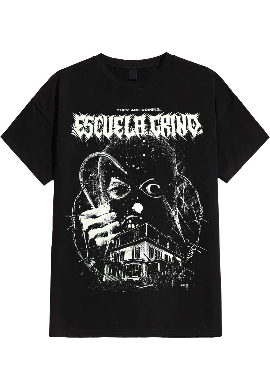 Escuela Grind - They're Coming Black - T-Shirt