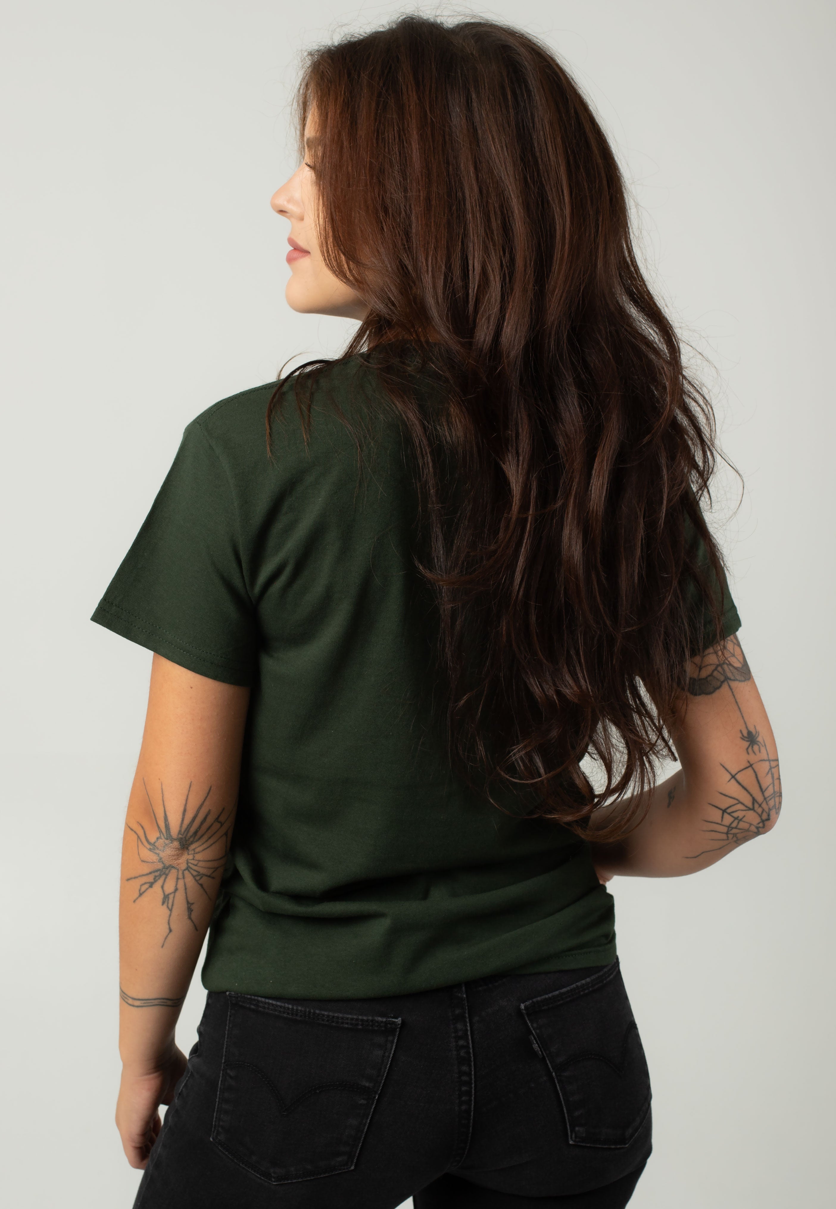 Landmvrks - Outline Grunge Forest Green - T-Shirt Buy Cheap Factory Outlet