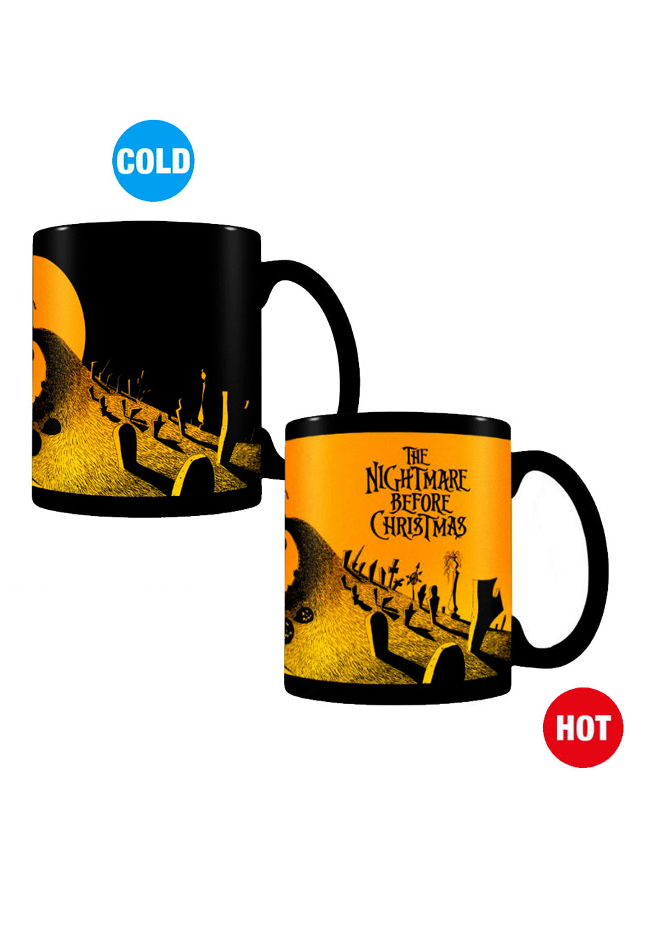 The Nightmare Before Christmas - Moon Heat Change - Mug Discount Classic