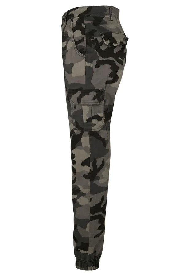 Urban Classics - Ladies High Waist Darkcamo/Black - Pants Sale Good Selling