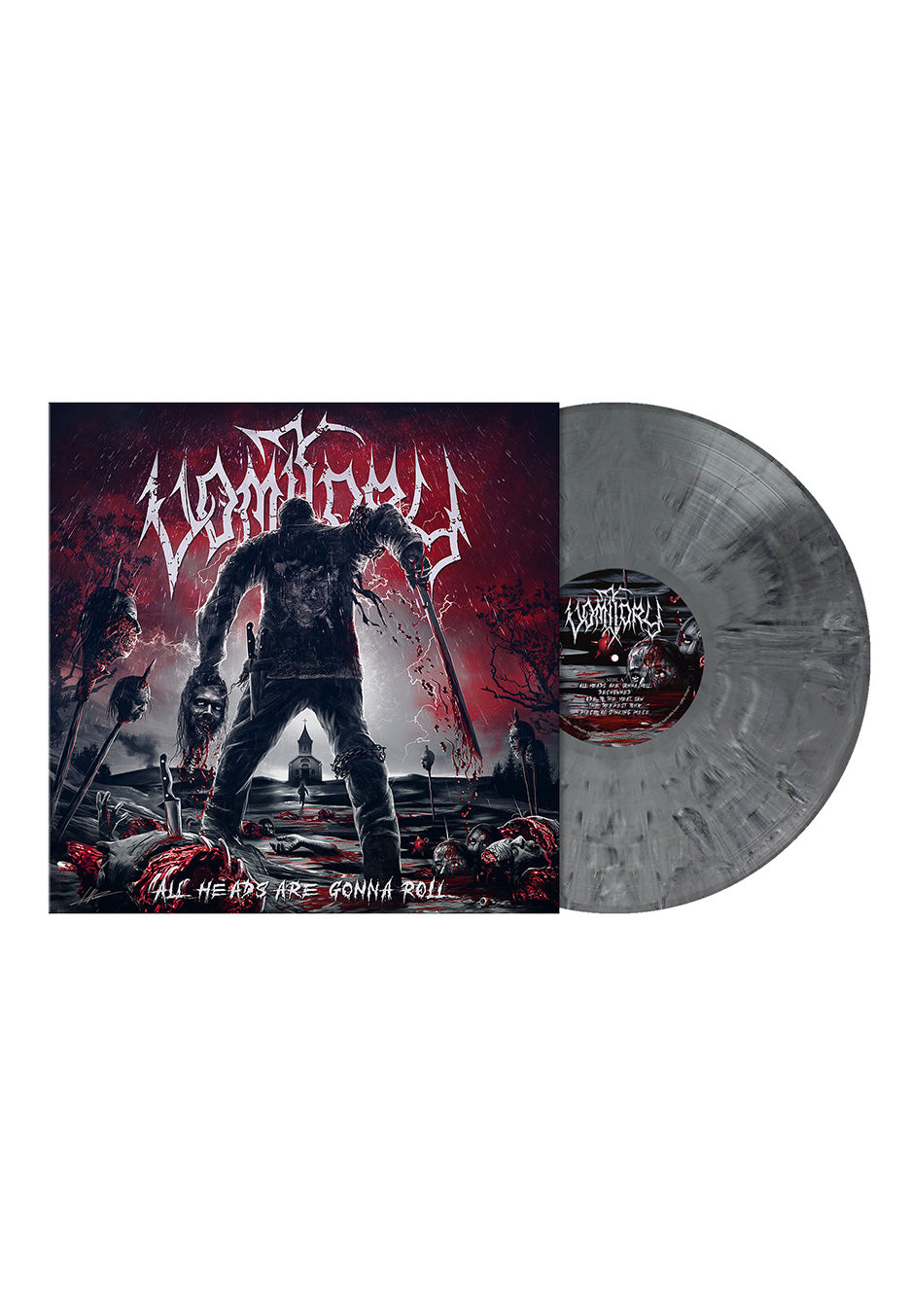 Vomitory - All Heads Are Gonna Roll Dim Gray - Marbled Vinyl Buy Cheap Perfect