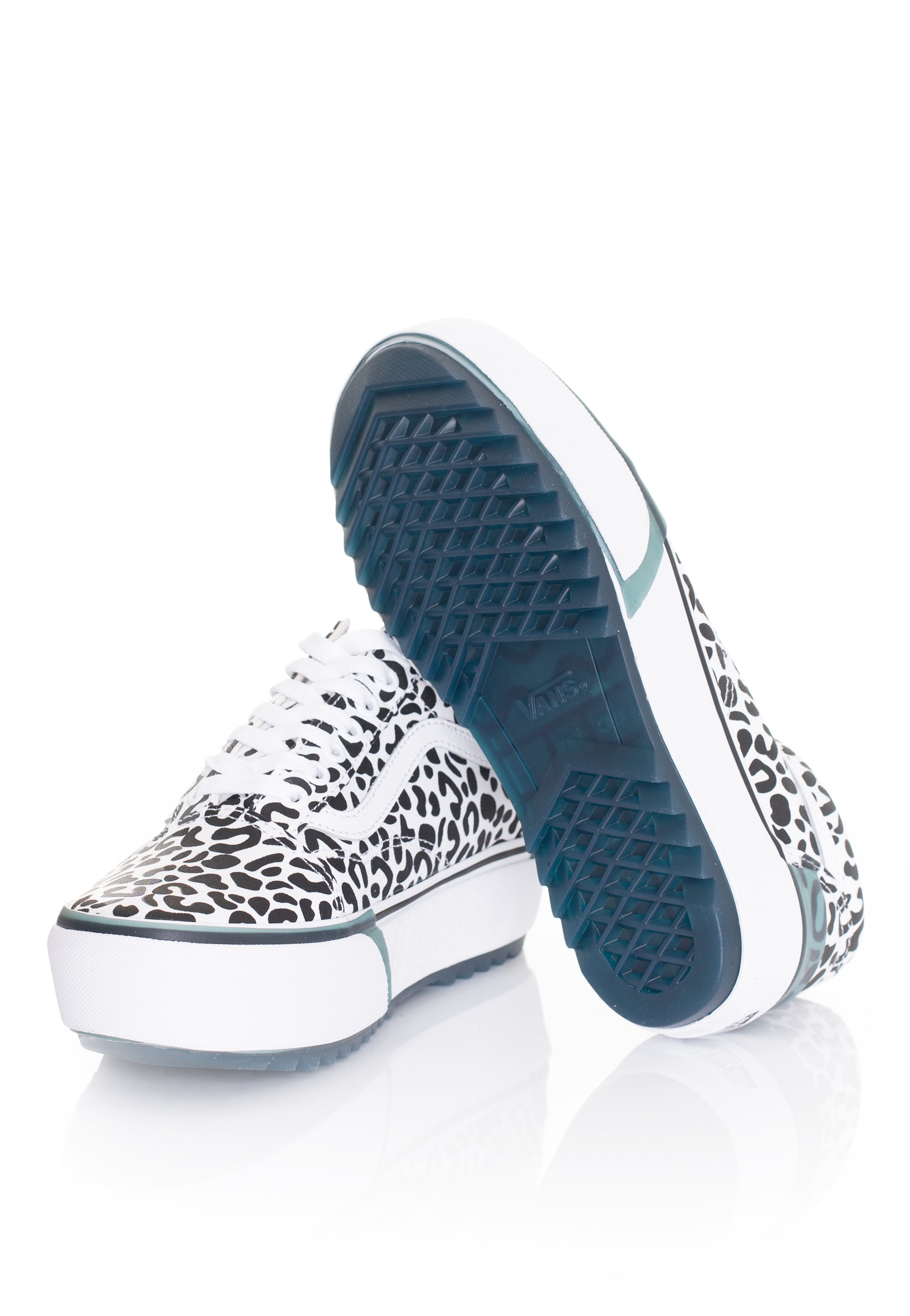 Vans - Old Skool Stacked (Uv Ink) Leopard/True White - Girl Shoes Buy Cheap With Paypal