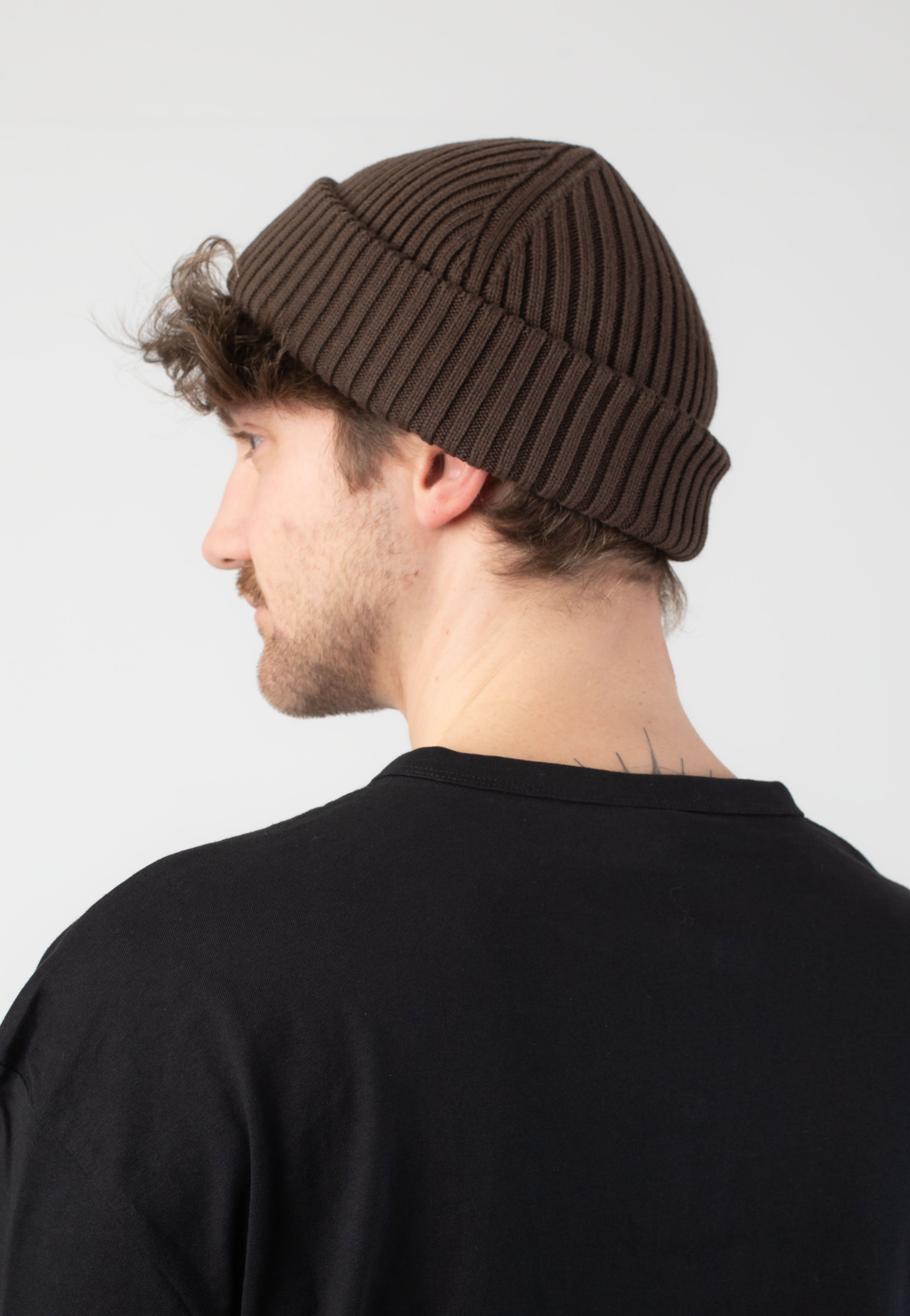 Fred Perry - Cotton Rib Burnt Tobacco - Beanie Cheap Sale Cost