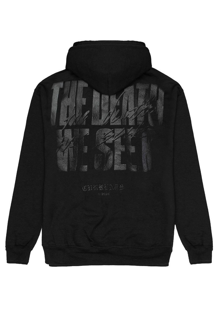 Currents - The Death We Seek Limited Black On Black - Hoodie Outlet Online Shop