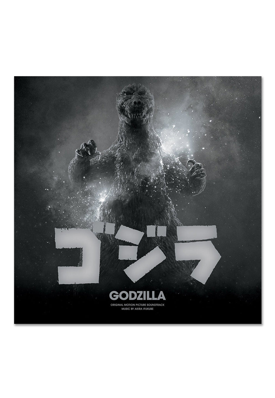 Godzilla - Godzilla (70th Anniversary) Ltd. Black/White Swirl w/ Blue - Splattered Vinyl Visa Payment For Sale