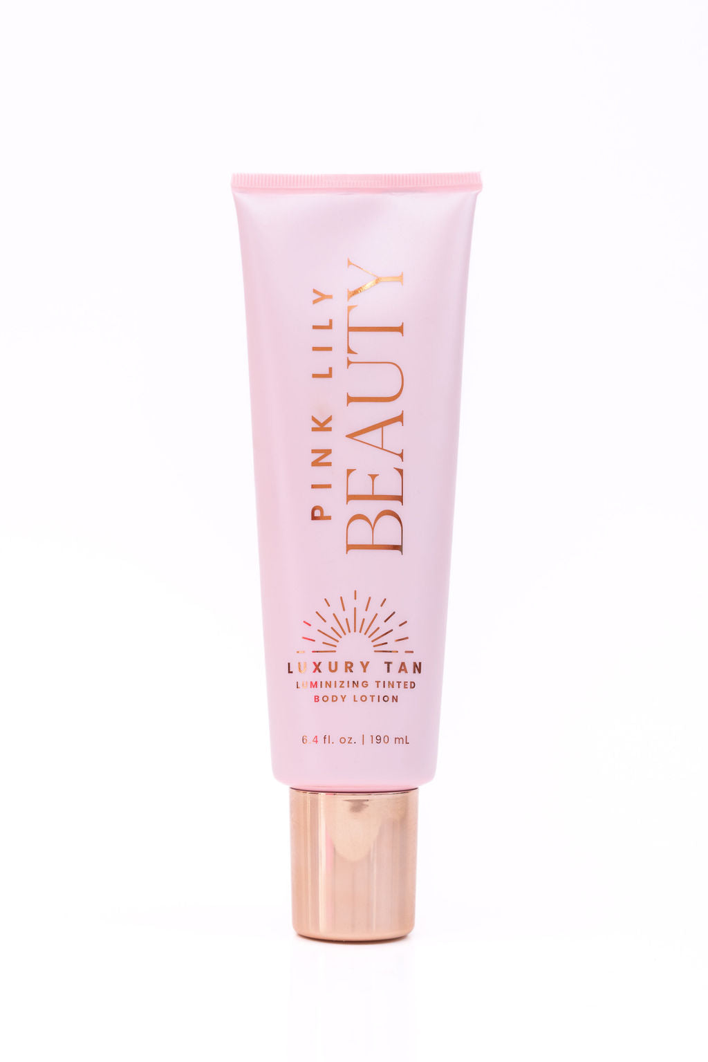 Pink Lily Luxury Tan Luminizing Body Lotion - Beachy Glow Limited Edition