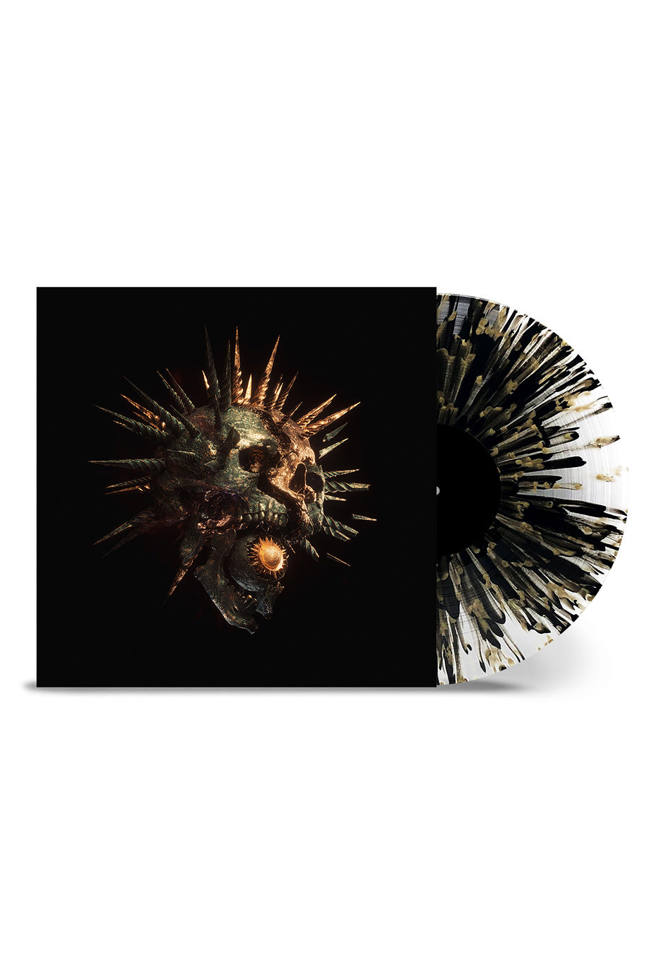 Bleed From Within - Zenith Transparent Clear w/ Gold/Black Indie Exclusive - Splattered Vinyl Free Shipping Browse