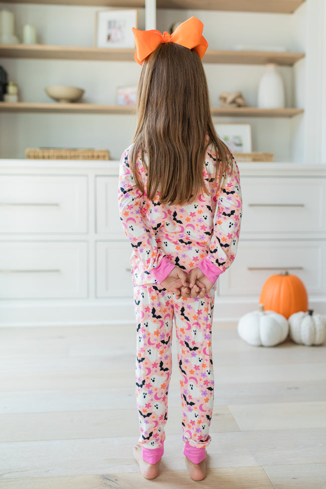 Kid's Under The Stars In Haunted Honey Girly Bamboo Pajama Set FINAL SALE