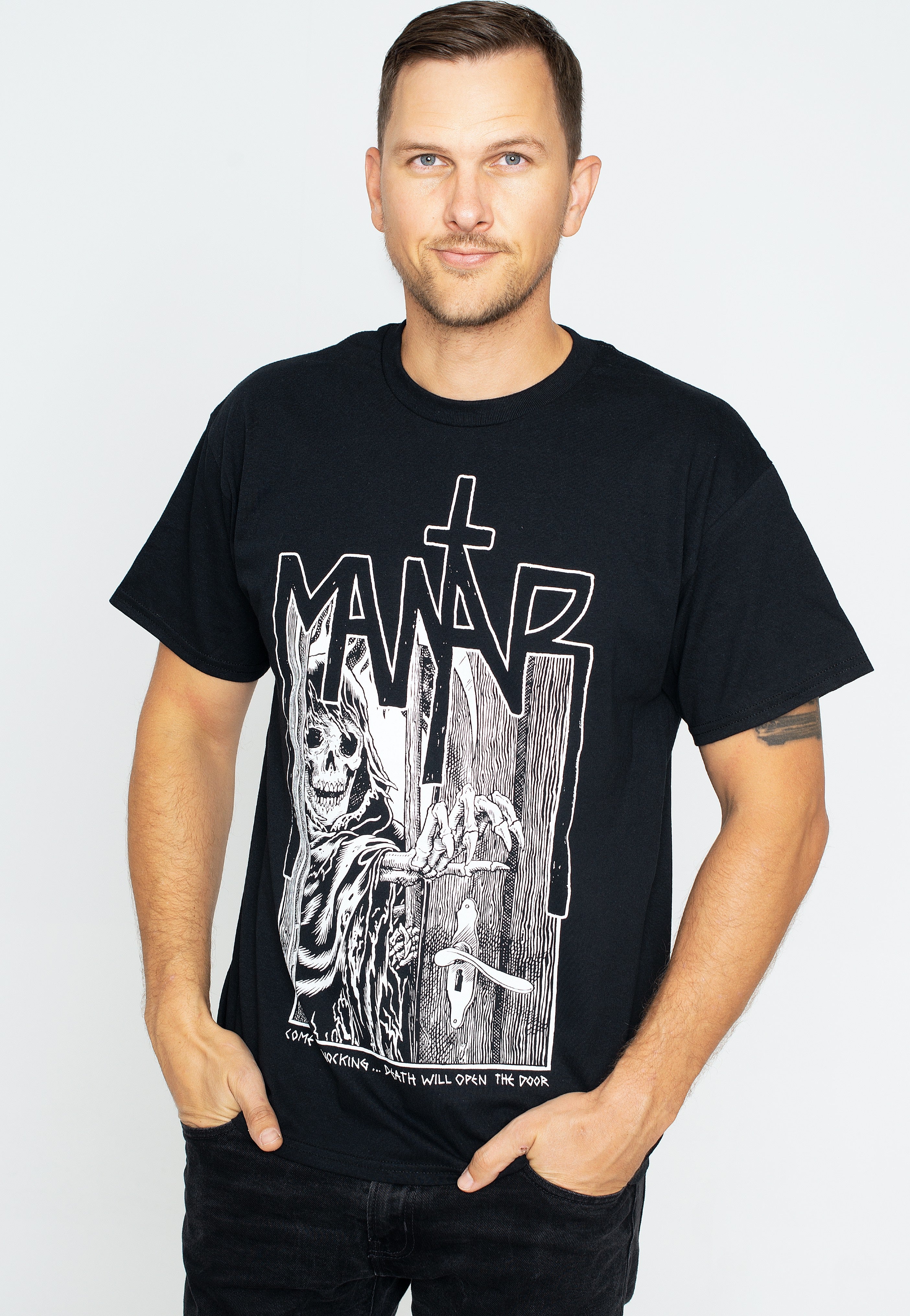 Mantar - Death Will Open The Door - T-Shirt The Cheapest For Sale