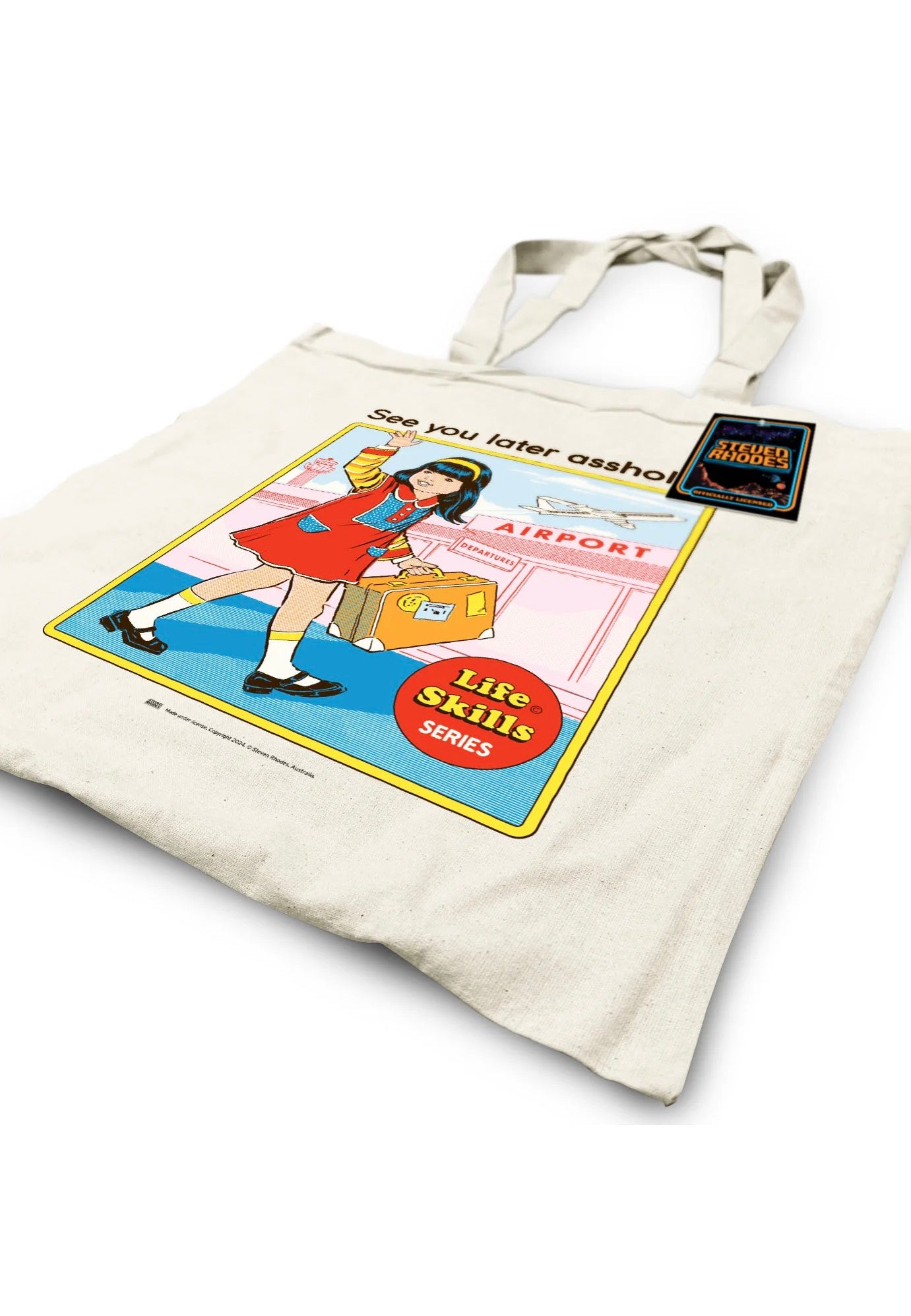 Steven Rhodes - See You Later Natural - Tote Bag Official For Sale