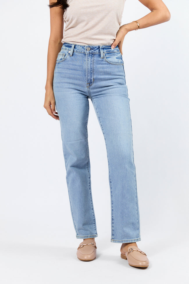 Eden Light Wash Straight Leg Jean Cheap Pice From China