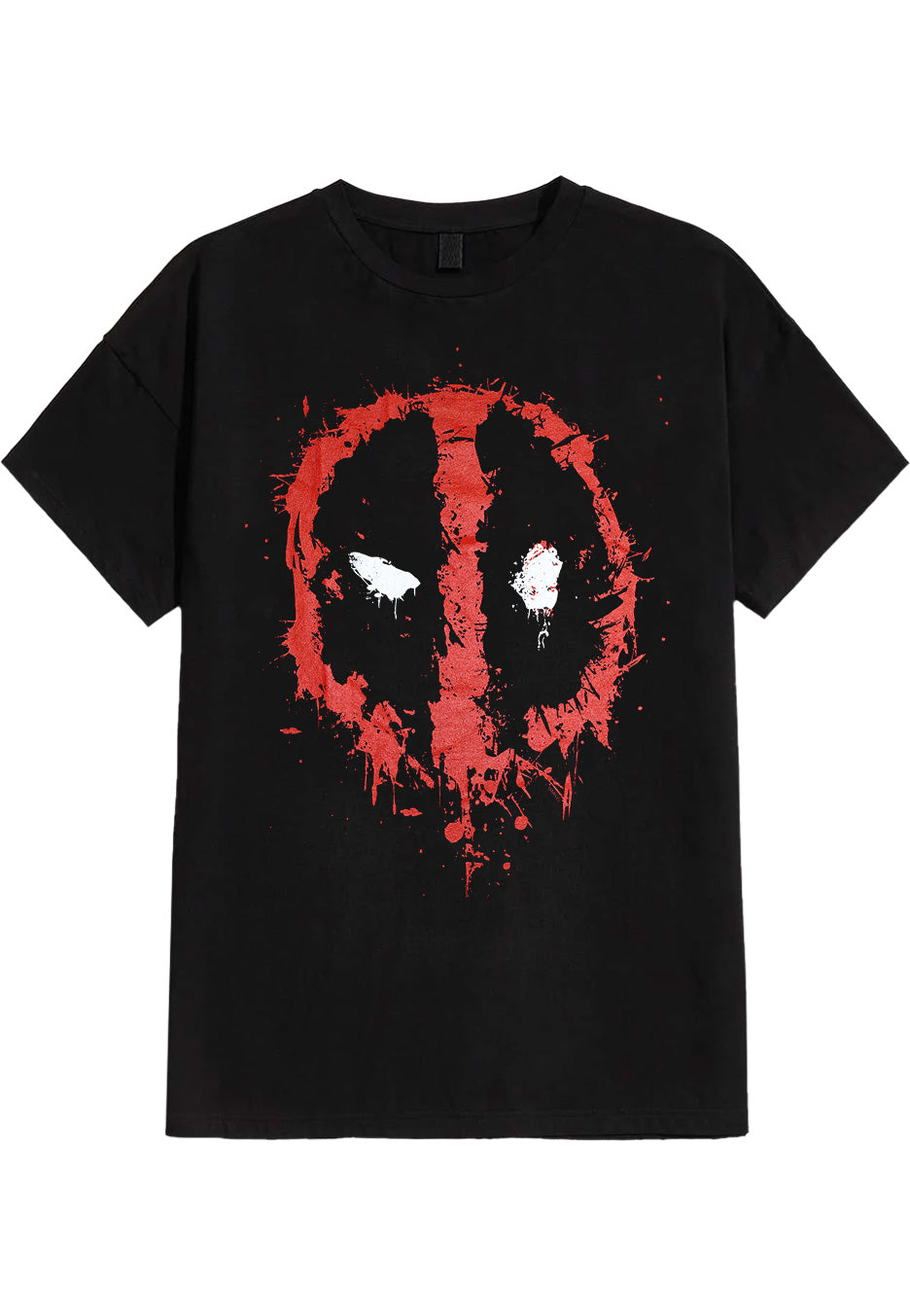 Deadpool - Splat Face - T-Shirt Browse Cheap Pice