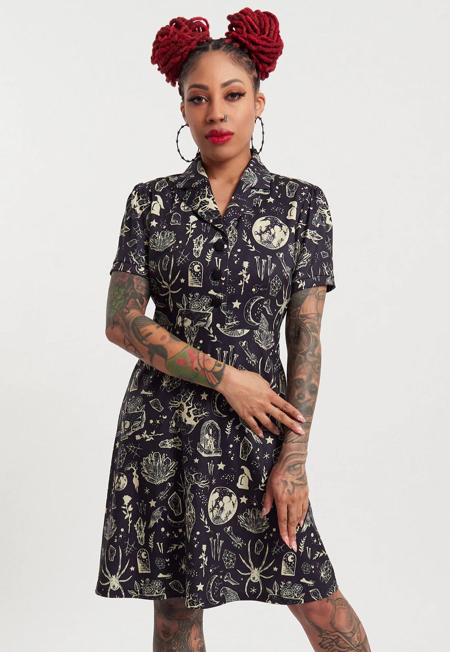 Sourpuss Clothing - Night Walker Rosie - Dress Footlocker Online