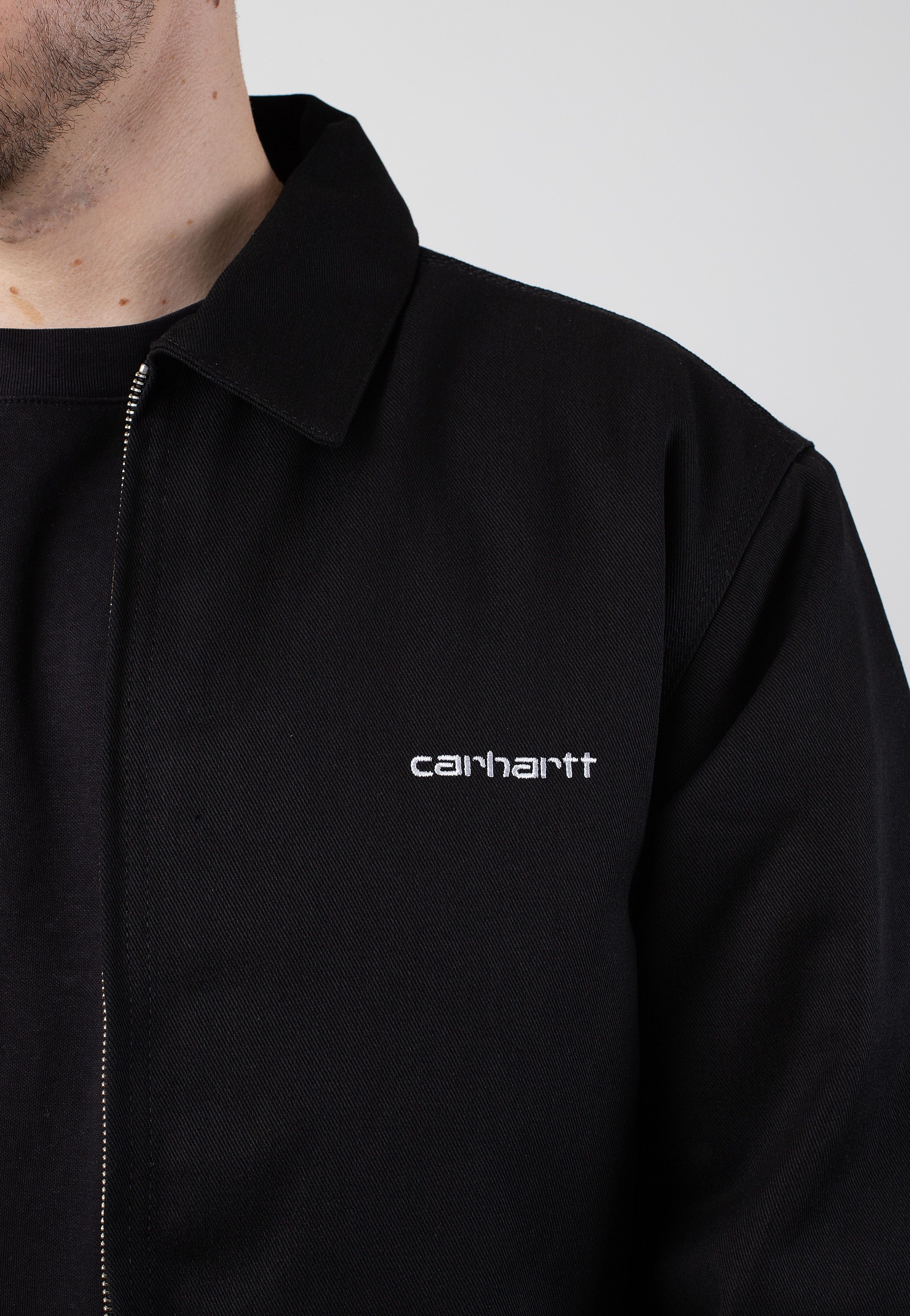 Carhartt WIP - Module Script Rigid Black/White - Jacket Outlet Cheap