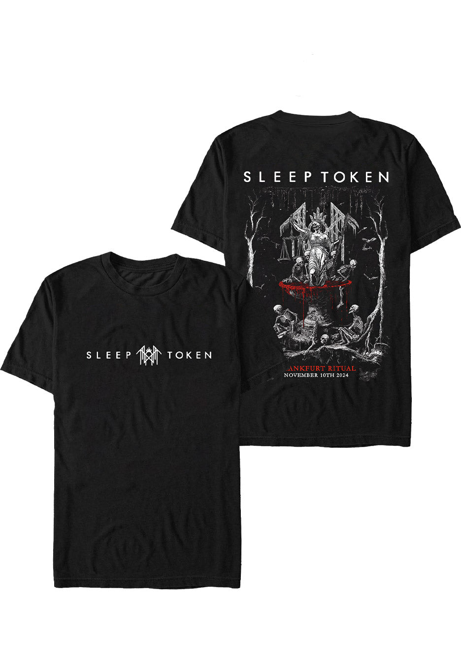 Sleep Token - Frankfurt Ritual - T-Shirt Clearance From China