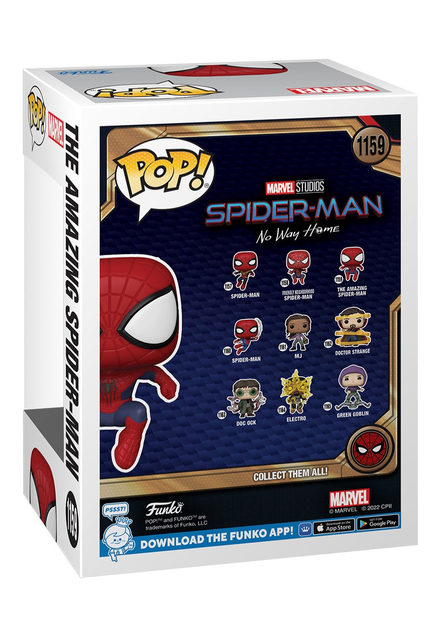 Spider-Man - NWH Amazing Spider-Man Leaping SM3 POP! Bobble-Head - Funko Pop Best Store To Get Sale Online