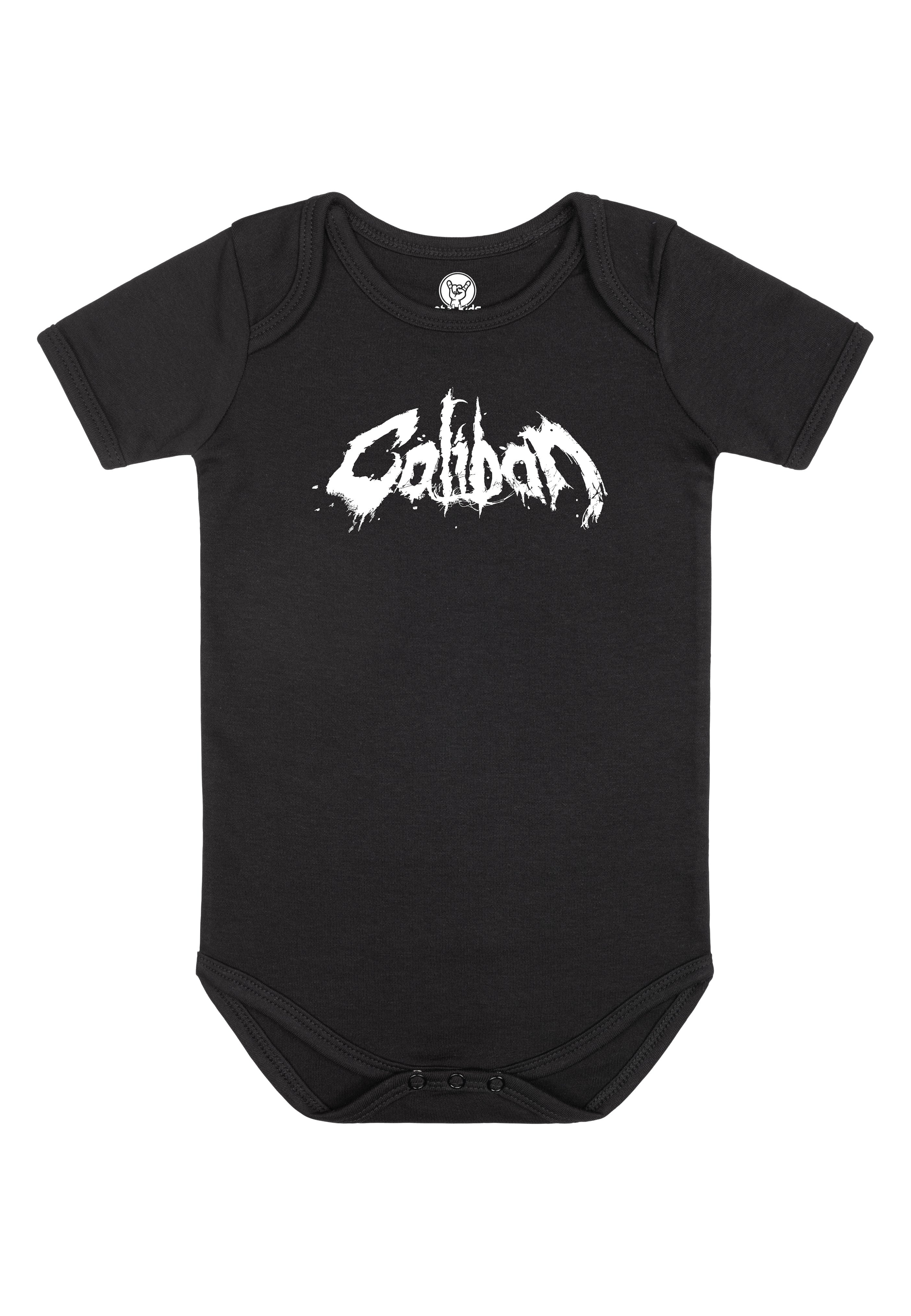 Caliban - Logo Babygrow Black/White - Bodysuit Cheap Pice Wholesale Pice