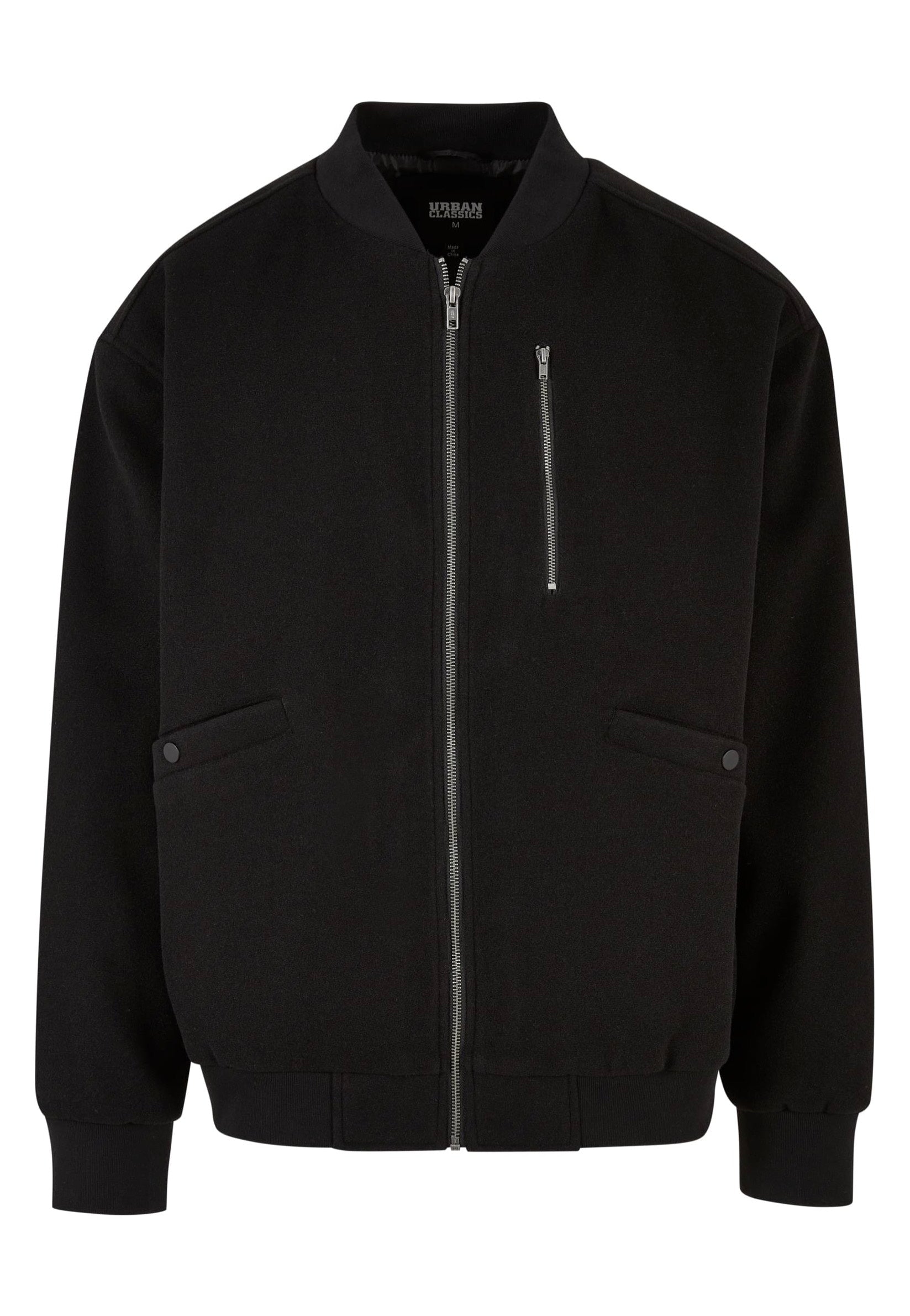 Urban Classics - Bomber Blouson Black - Jacket Genuine Sale Online