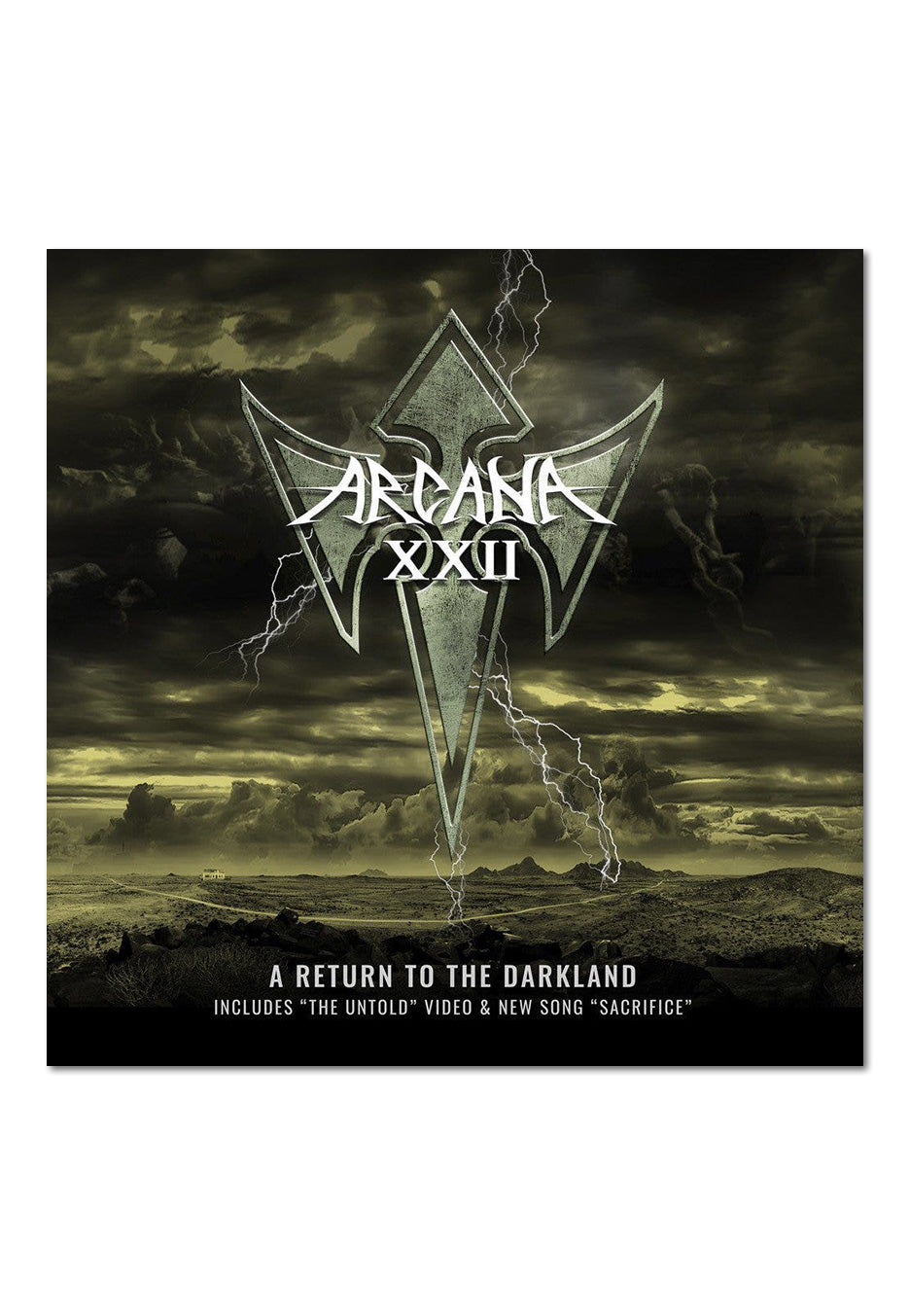 Arcana XXII - A Return To The Darkland / The Untold - Digipak CD + DVD Deals Cheap Pice