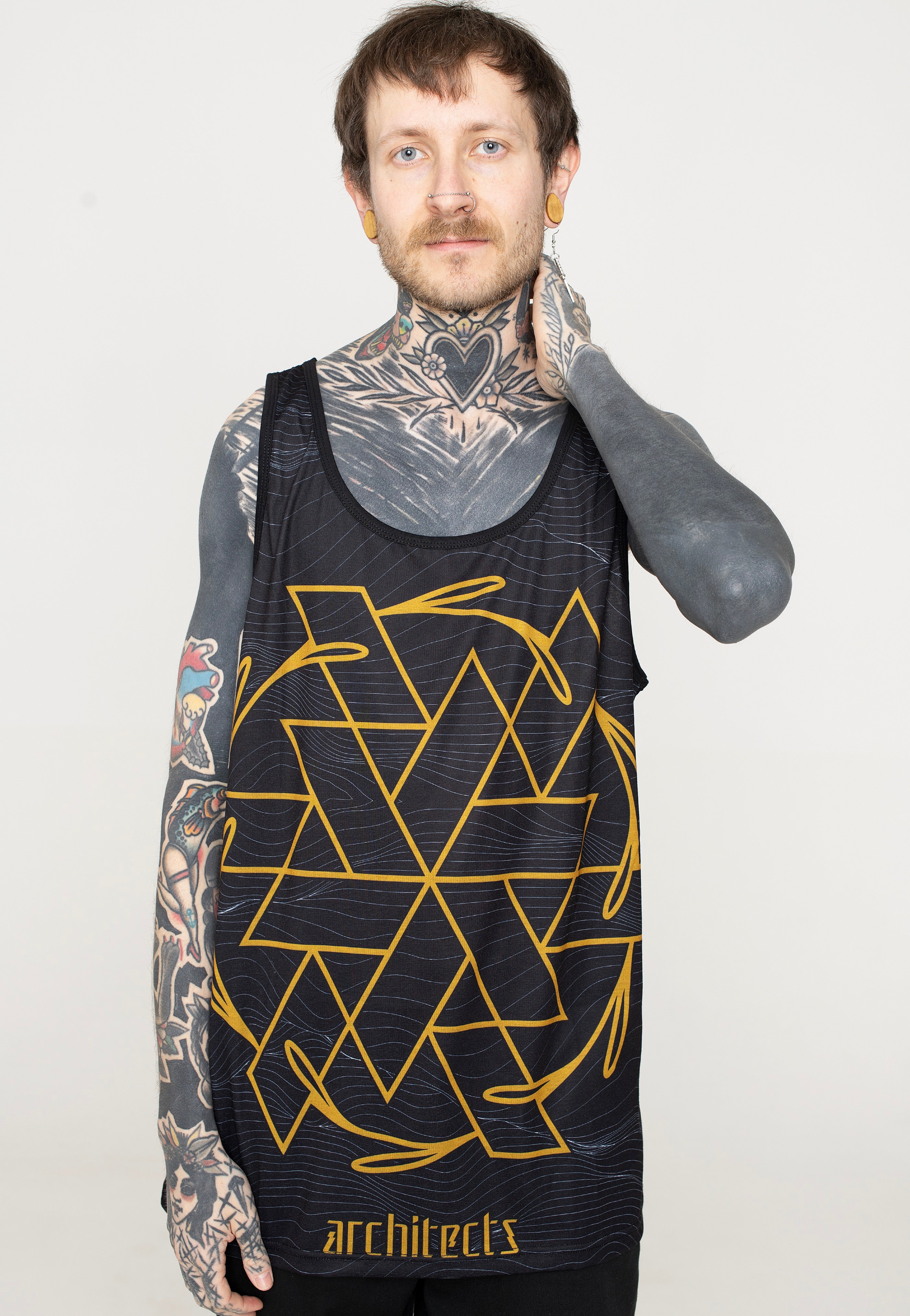 Architects - Gold Symbol Allover - Tank Cheap With Mastercard