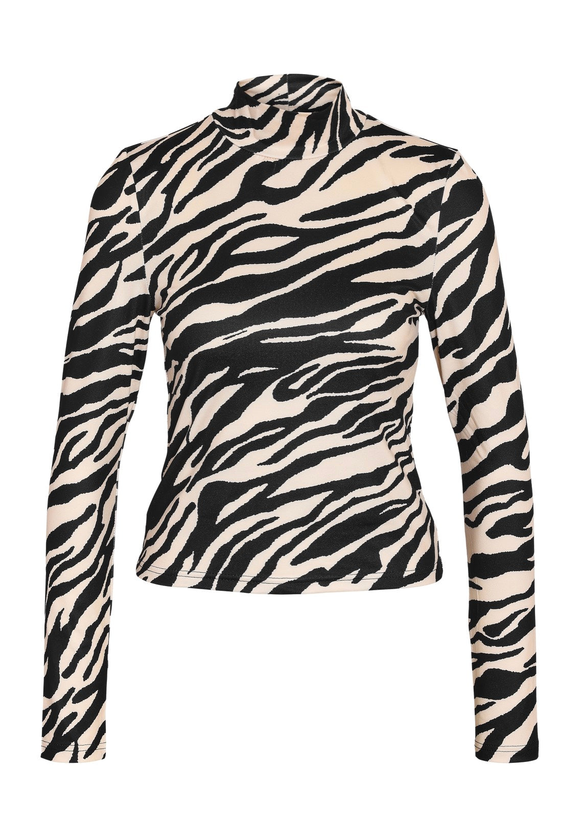 Noisy May - Destiny Turtleneck Black Zebra - Top Best Deals