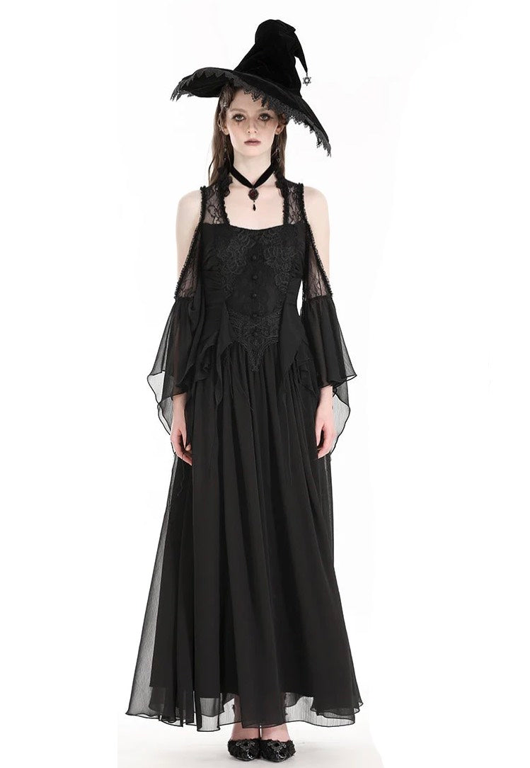 Dark In Love - Halloween Witch Off Shoulder Black - Dress Geniue Stockist Cheap Pice