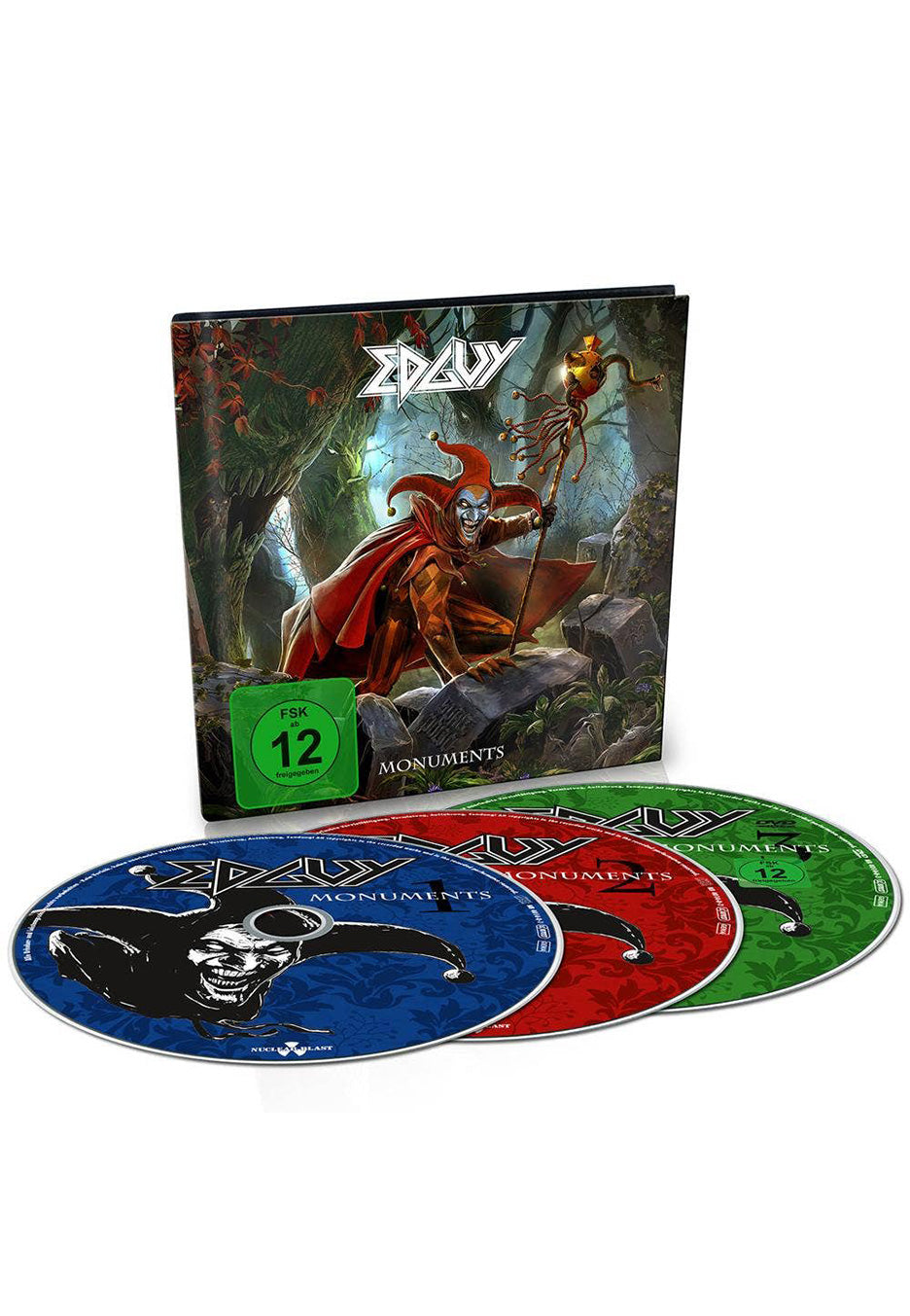 Edguy - Monuments Digibook - 2 CD + DVD Sale Cheap Pice