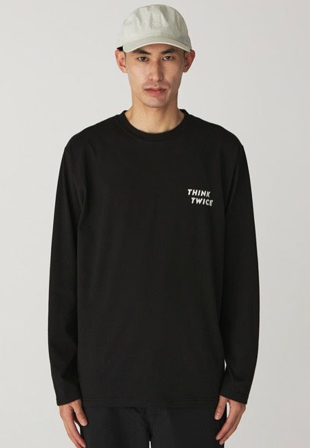 Snow Peak - Think Twice Black - Longsleeve Ebay Online