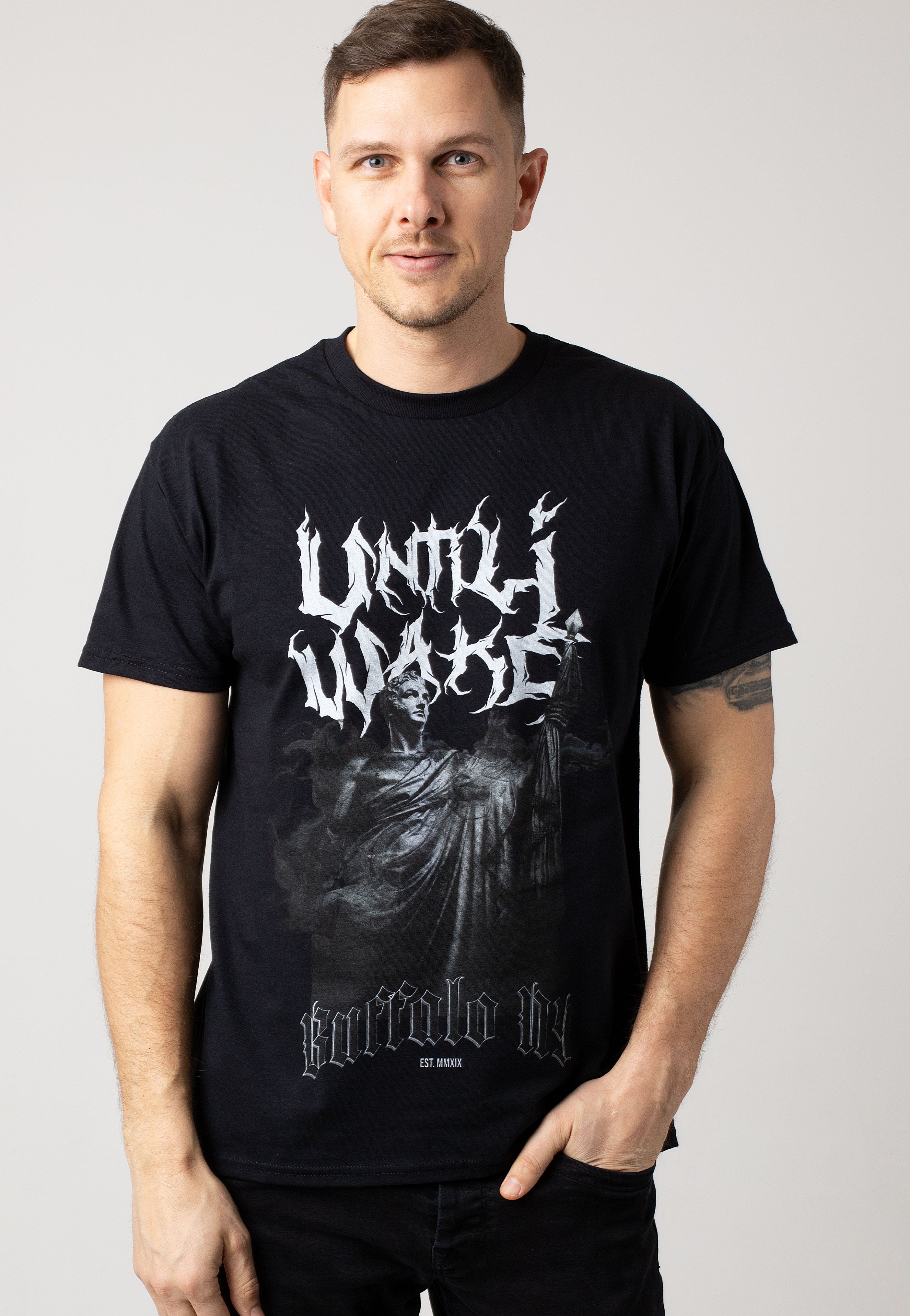 Until I Wake - Roman - T-Shirt Buy Cheap Browse