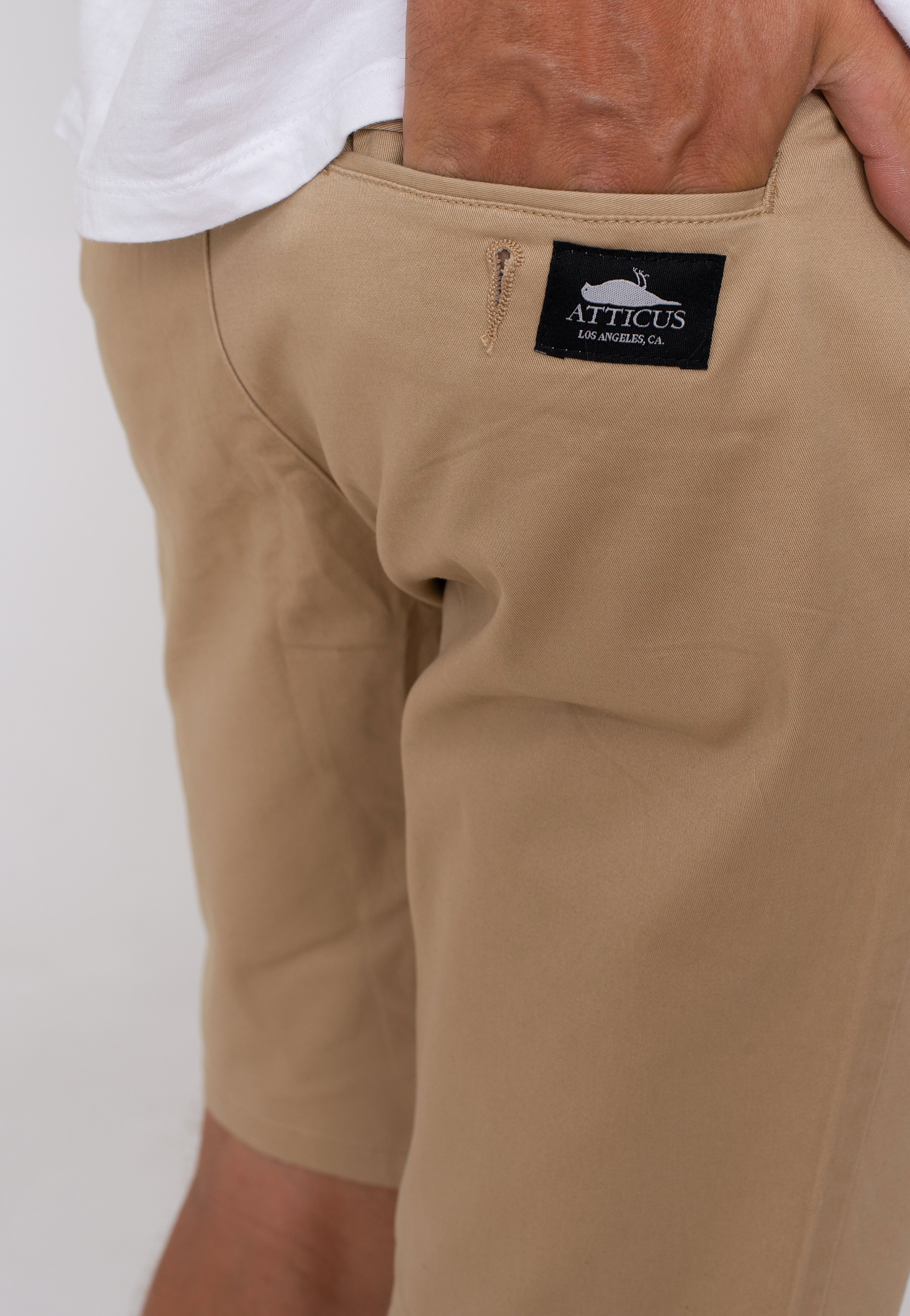 Atticus - Oceanside Chino Stone - Shorts Geniue Stockist Cheap Pice