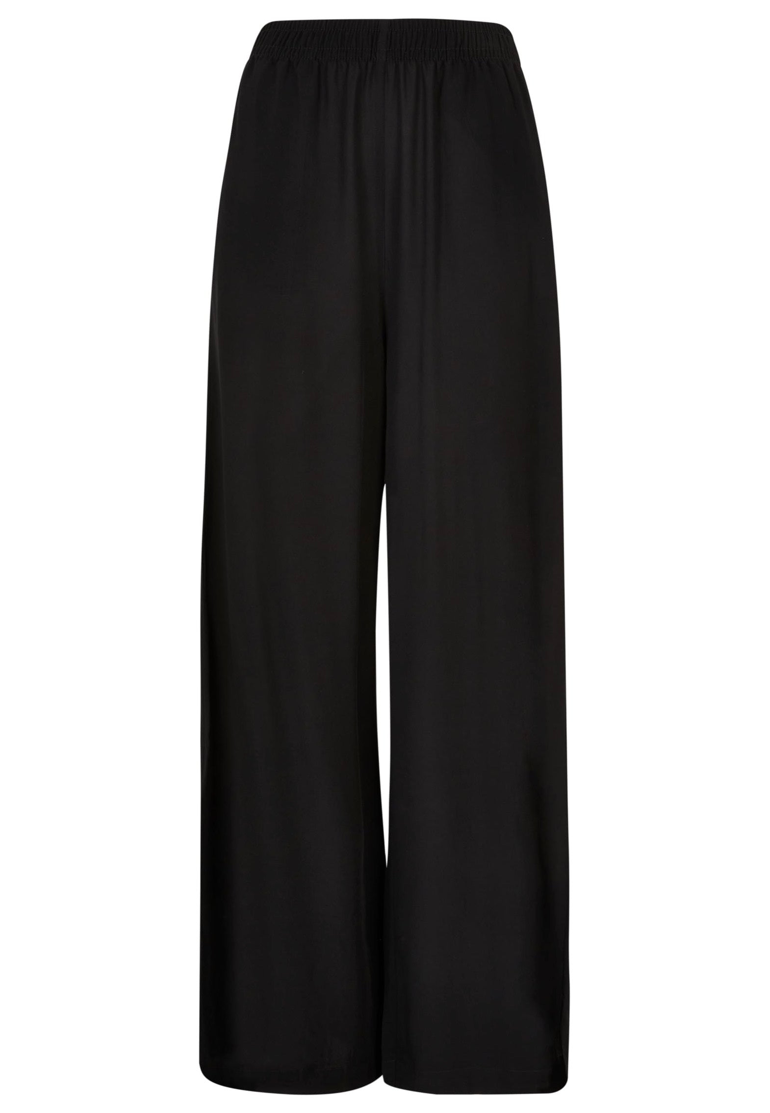 Urban Classics - Ladies Wide Leg Viscose Black - Pants Good Selling Cheap Online