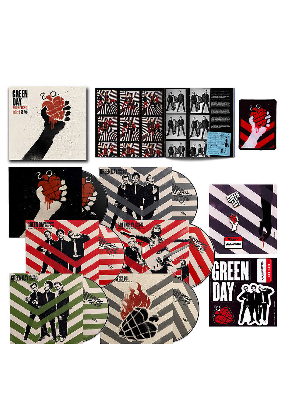 Green Day - American Idiot (20th Anniversary) Ltd. Deluxe Edition - CD Box Set Where To Buy Low Pice