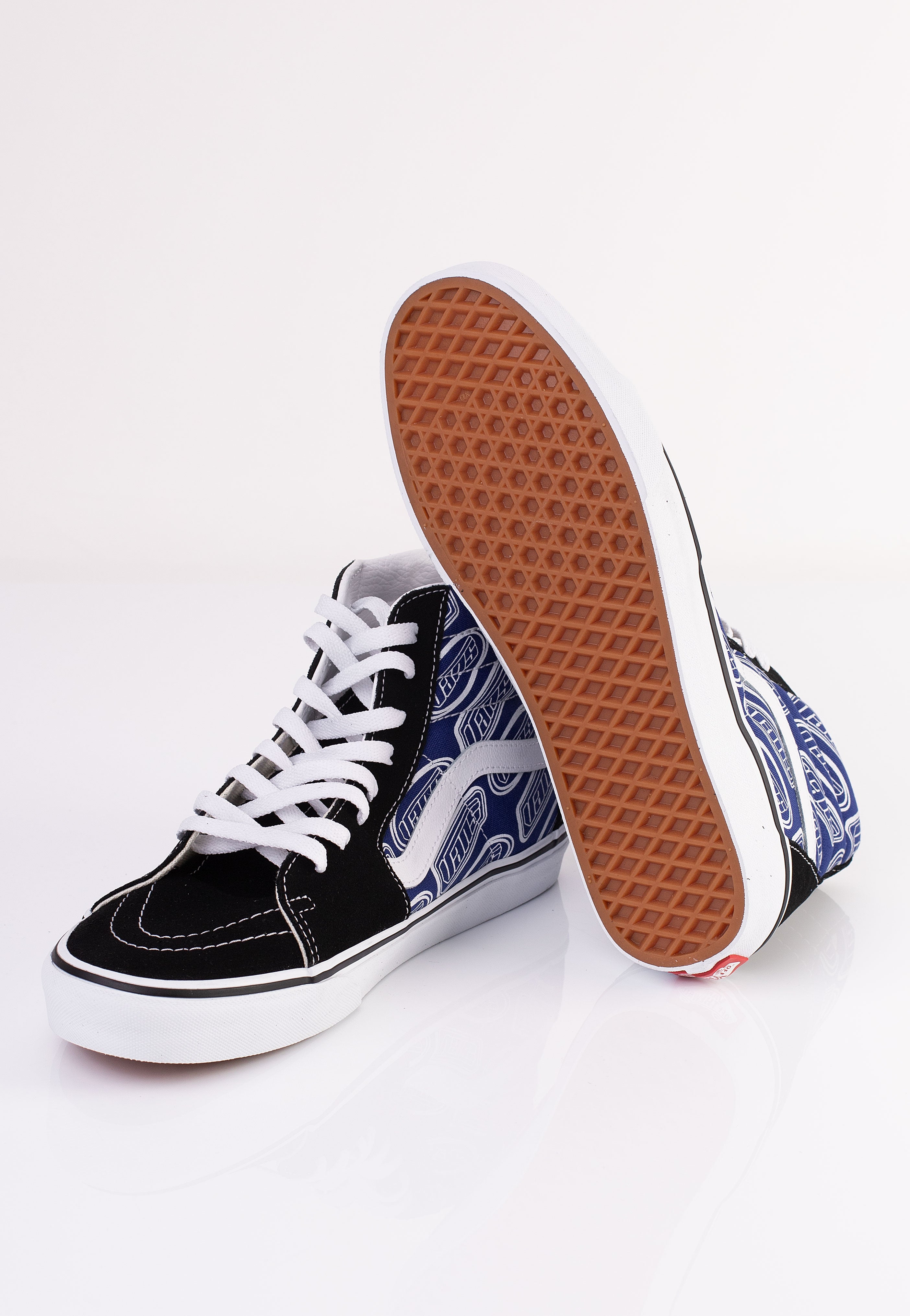 Vans - Sk8 Hi Logo Blue/Black - Shoes Discount 2025 Unisex