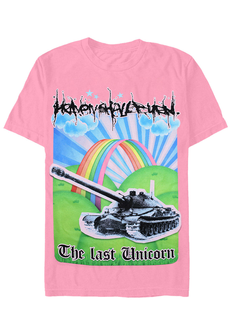 Heaven Shall Burn - Unicorn Tank Pink - T-Shirt Outlet Sast