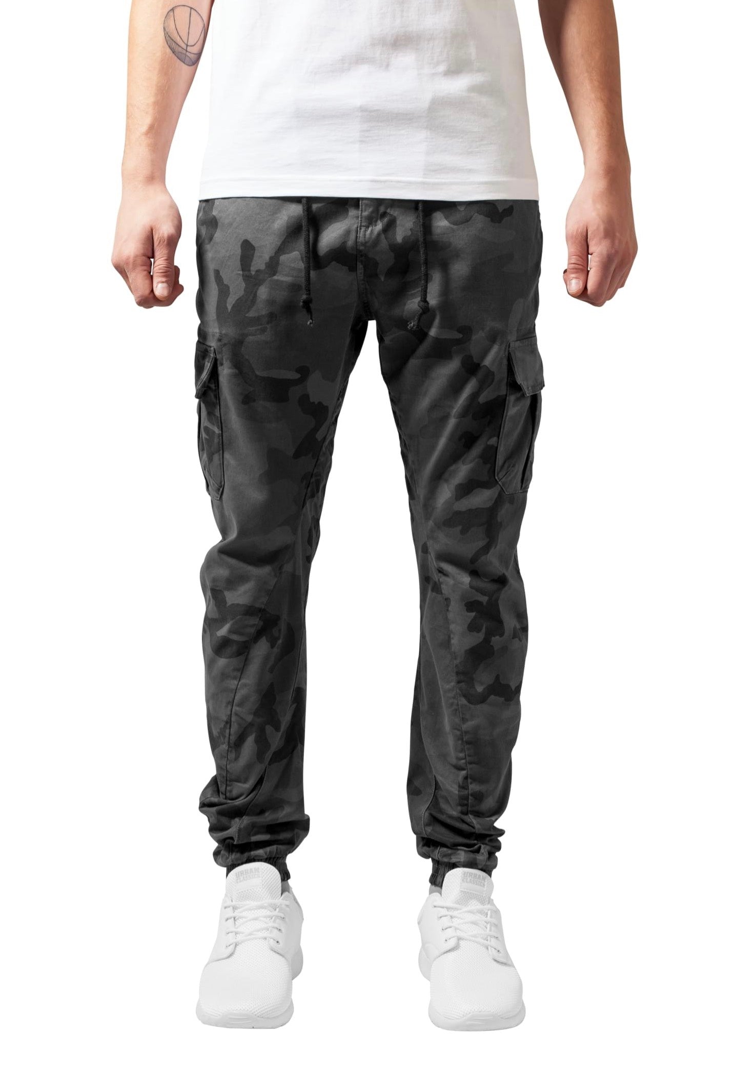 Urban Classics - Camo Cargo Grey Camouflage - Pants Manchester Great Sale Cheap Online