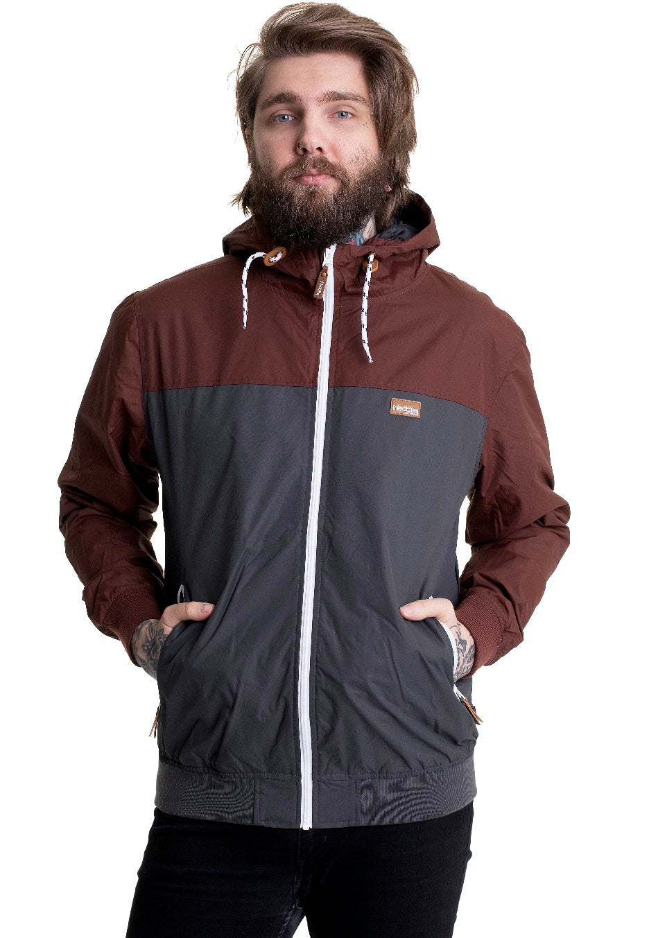 Iriedaily - Auf Deck Anthra Rum - Windbreaker Clearance Marketable