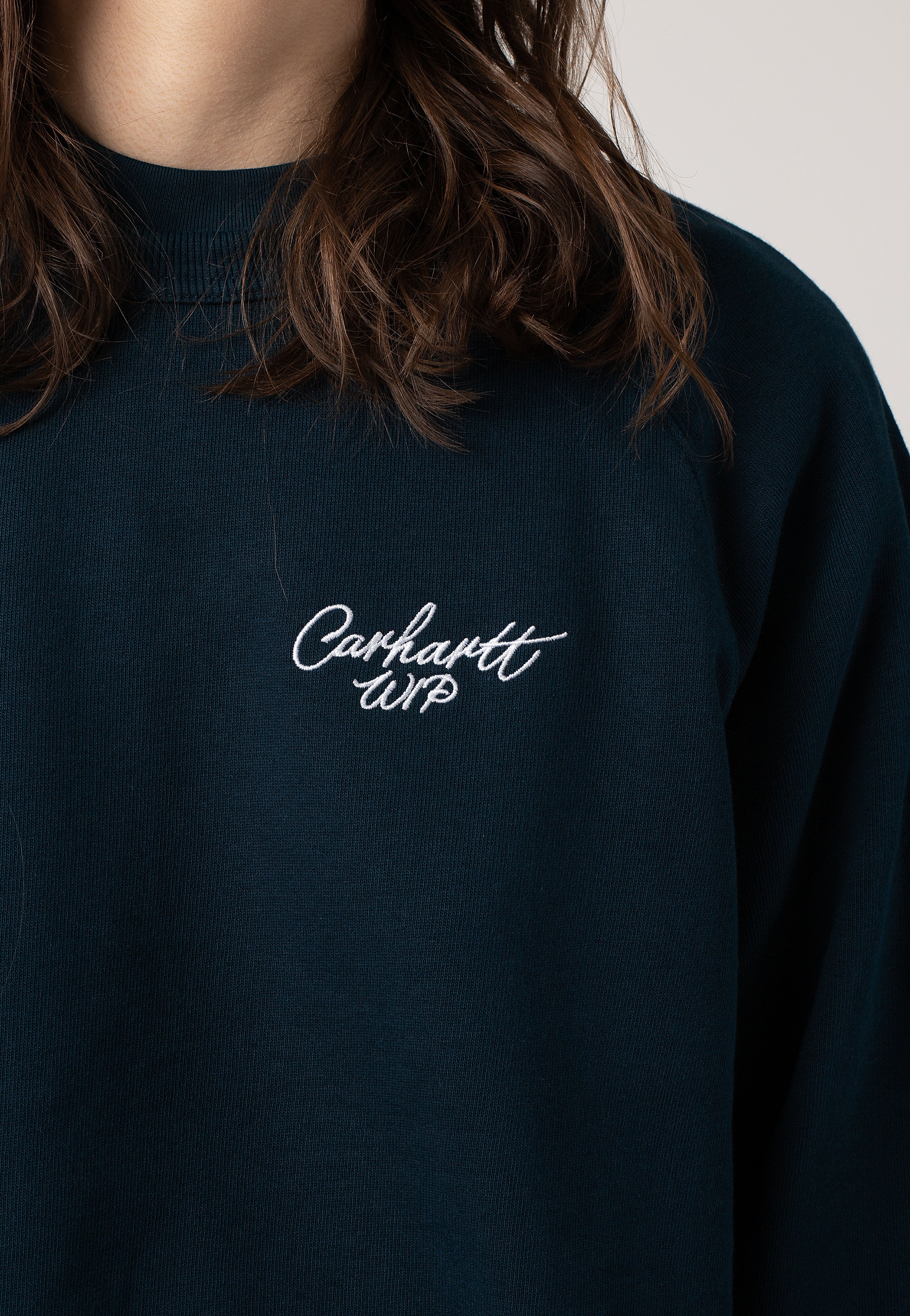 Carhartt WIP - W' Signature Duck Blue/White - Sweater