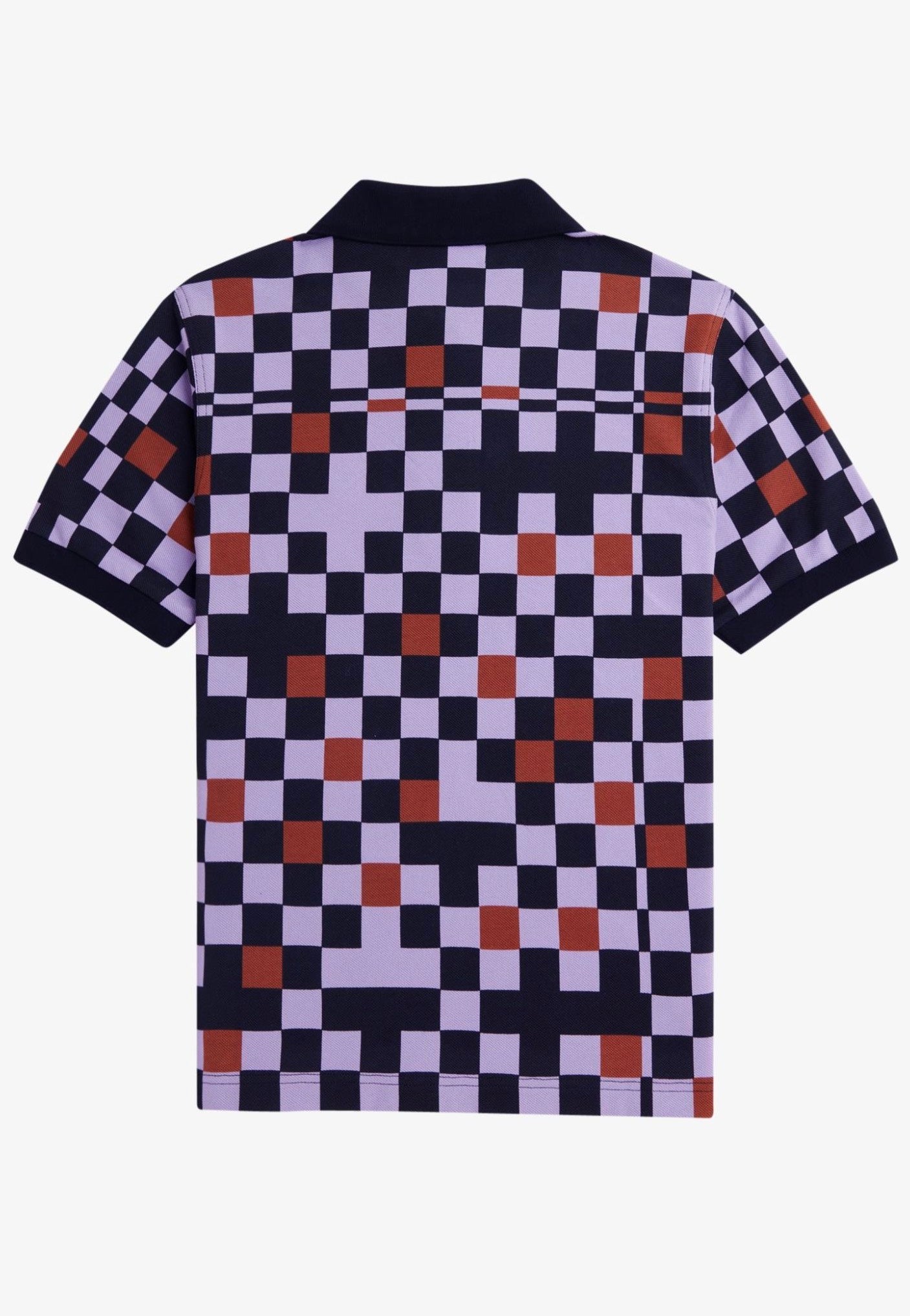 Fred Perry x Amy Winehouse - Printed Ultra Violet - Polo Sale High Quality