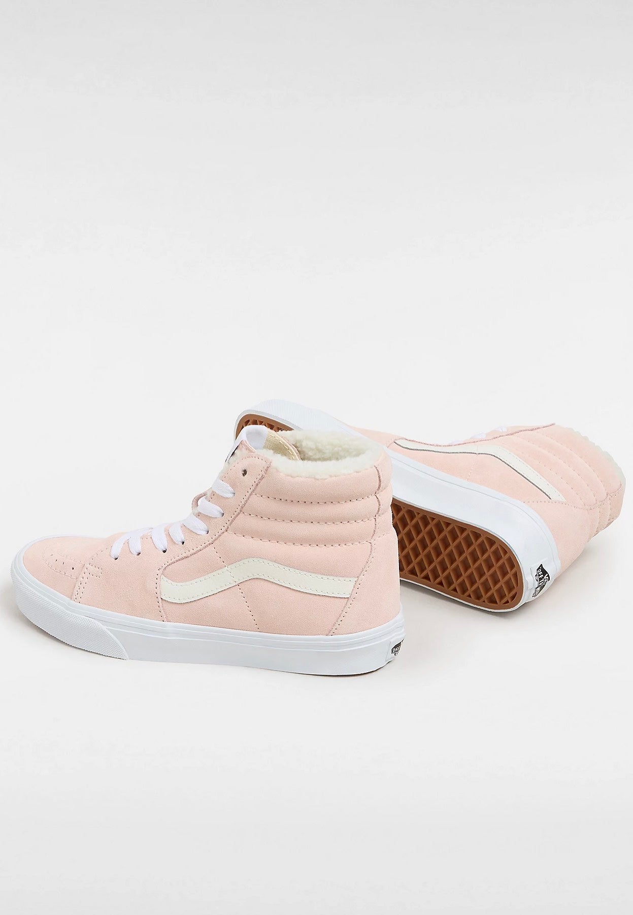 Vans - Sk8 Hi Cozy Peach Blush - Girl Shoes Cheap 100% Original