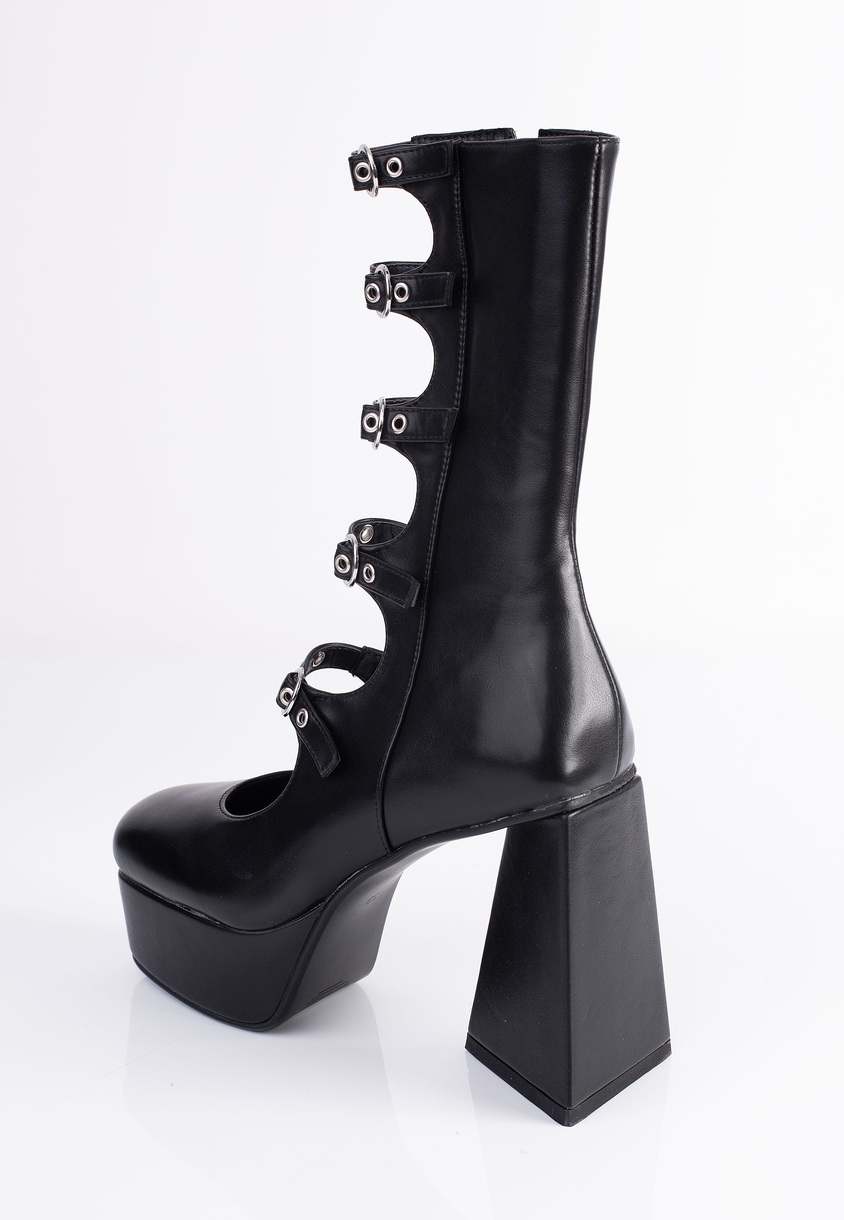 Lamoda - Padlock Platform Calf - Girl Shoes Clearance Recommend