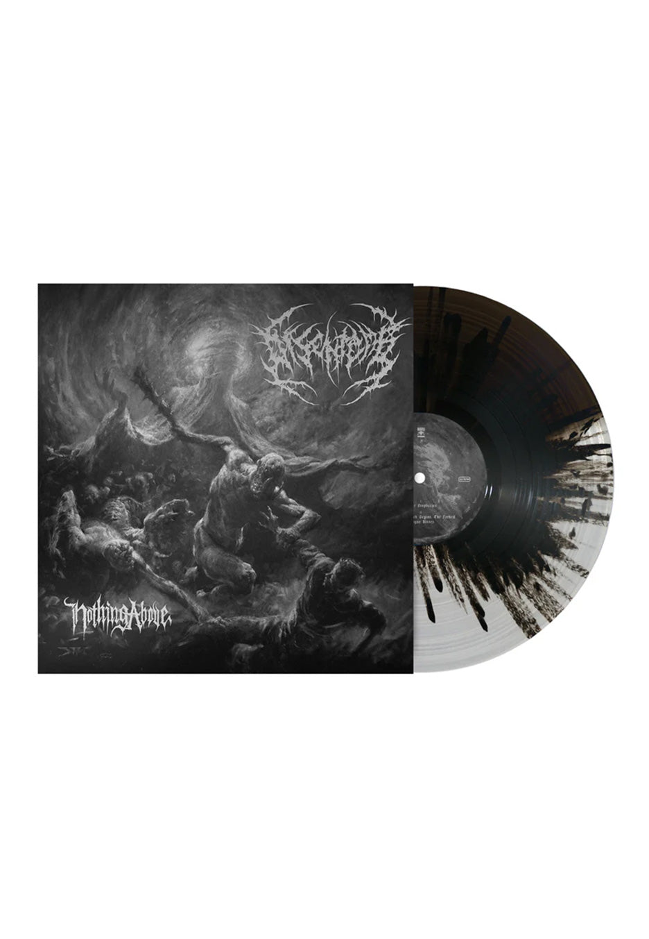 Disentomb - Nothing Above Ltd. Black/White Fade - Colored Vinyl Free Shipping Visit