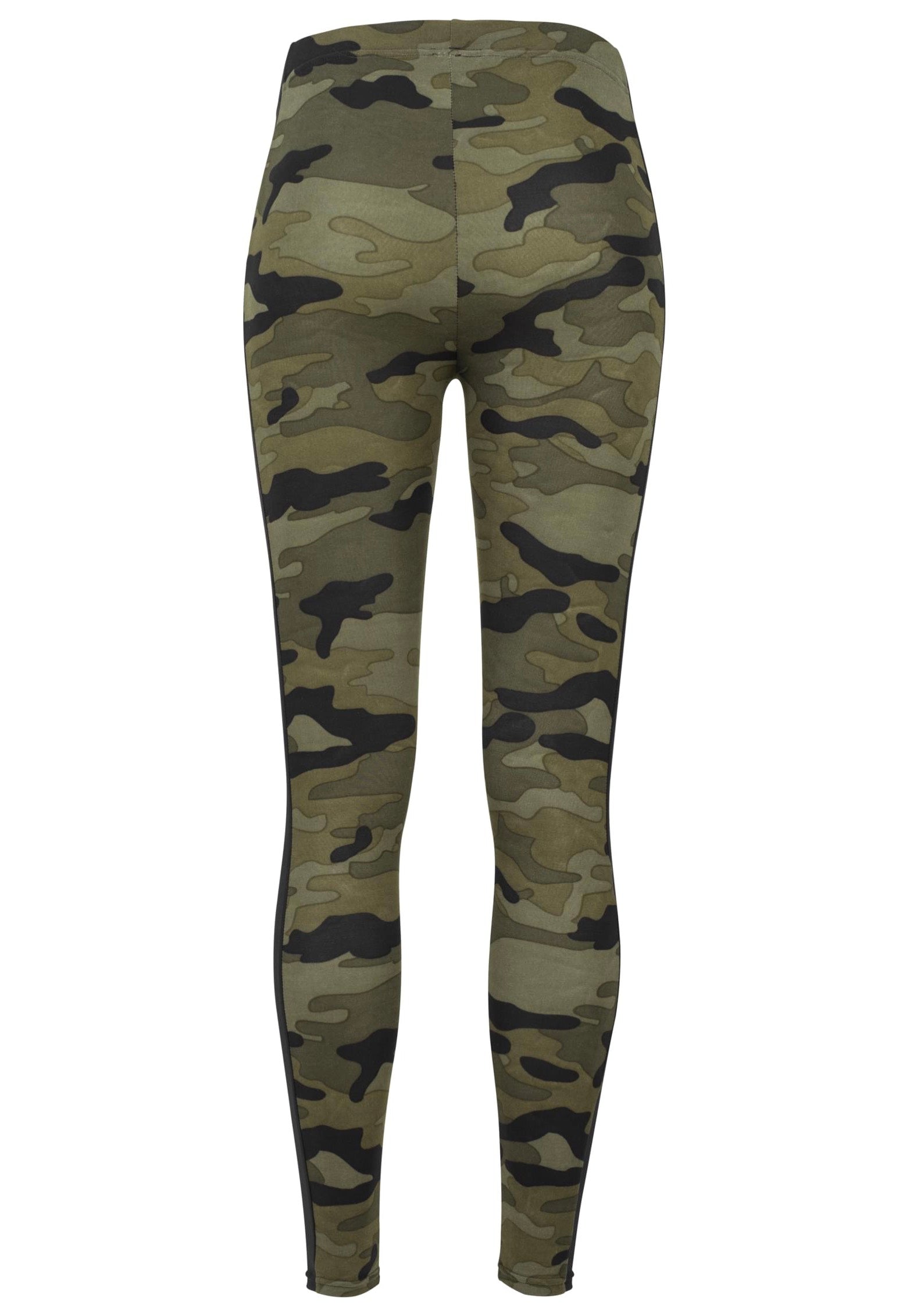 Urban Classics - Ladies Stripe Woodcamo/Black - Leggings Enjoy For Sale