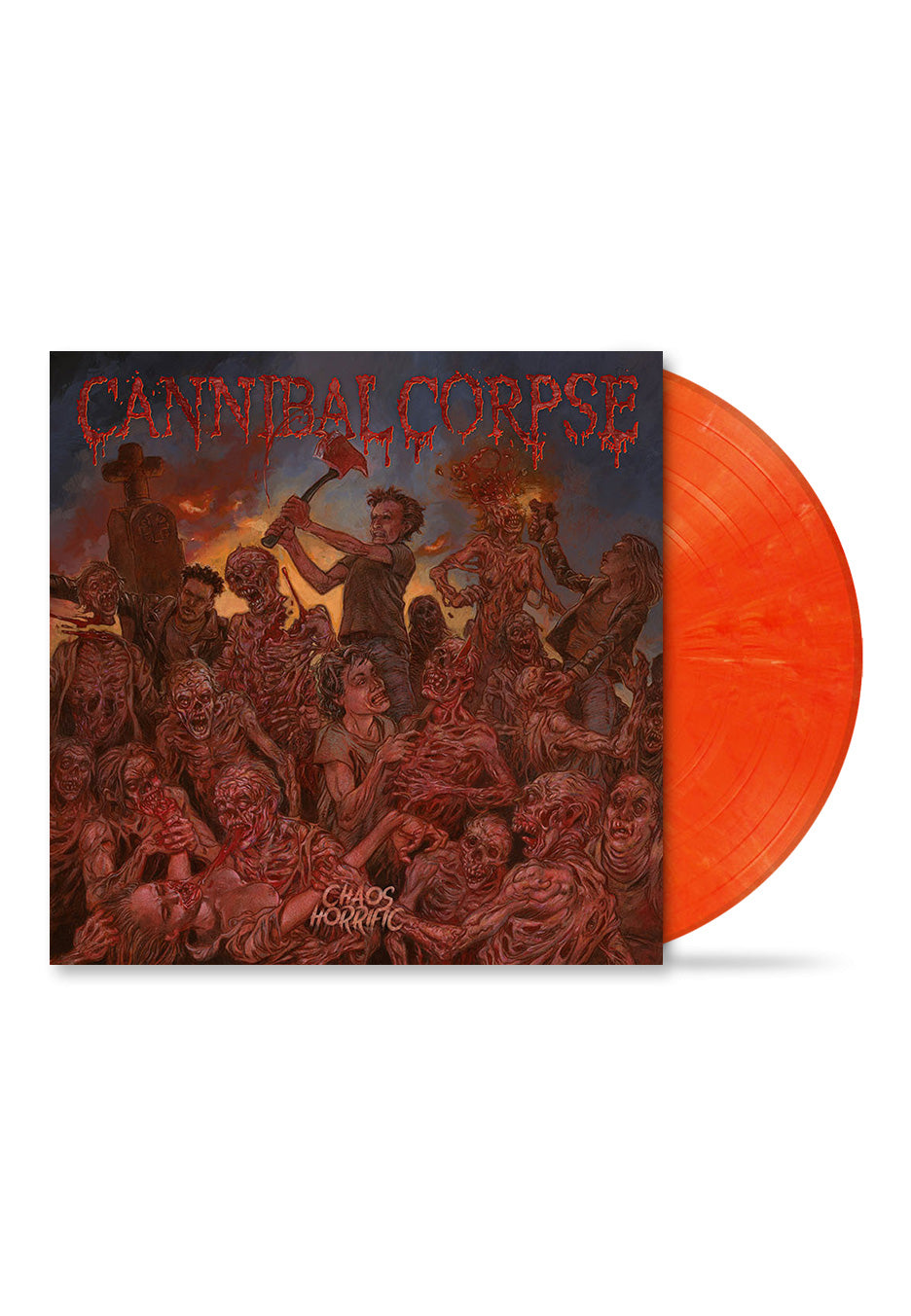 Cannibal Corpse - Chaos Horrific Bloodsun - Marbled Vinyl Shop Offer Online