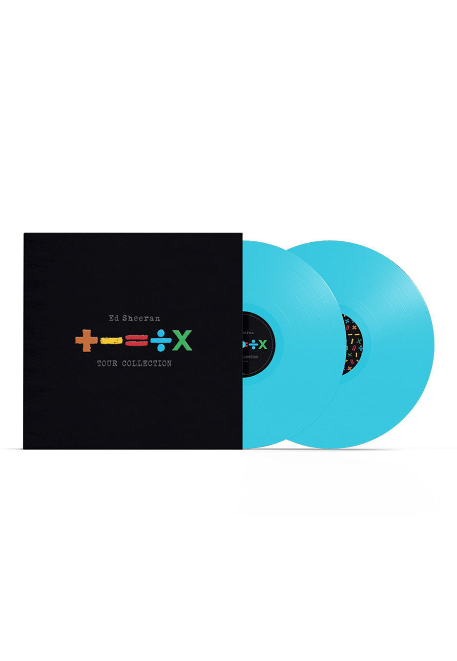 Ed Sheeran - Mathematics Tour Collection Blue - Colored 2 Vinyl Free Shipping Shop