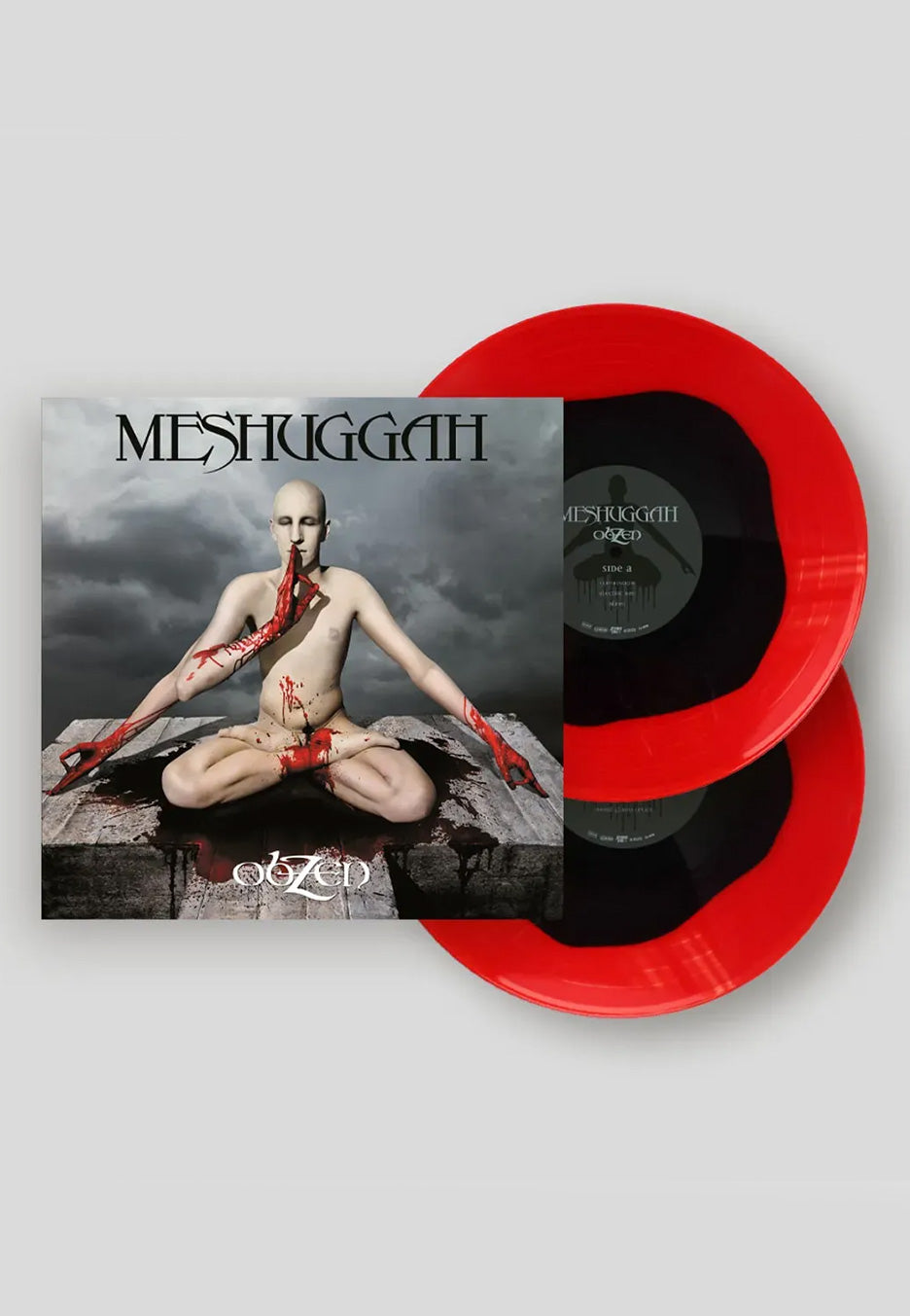 Meshuggah - ObZen (15th Anniversary Edition) Ltd. Red/Black Circle - Colored 2 Vinyl Cheap Get To Buy