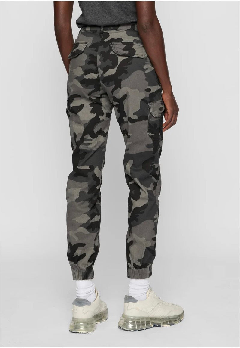 Urban Classics - Ladies High Waist Darkcamo/Black - Pants Sale Good Selling